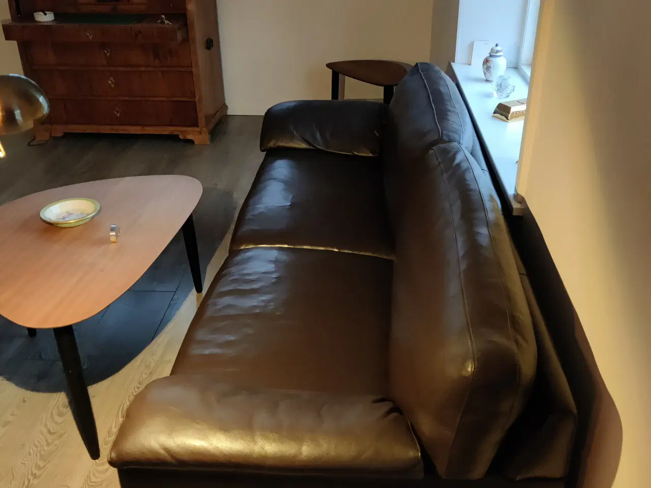 Billede 4 - Hjort Knudsen 3 pers. Lædersofa