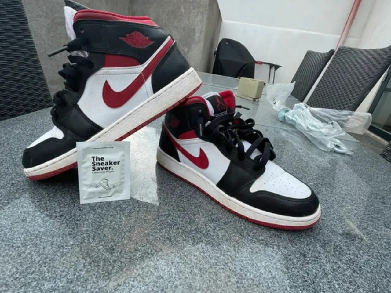Billede 1 - Nike Air Jordan 1 Rød/hvid