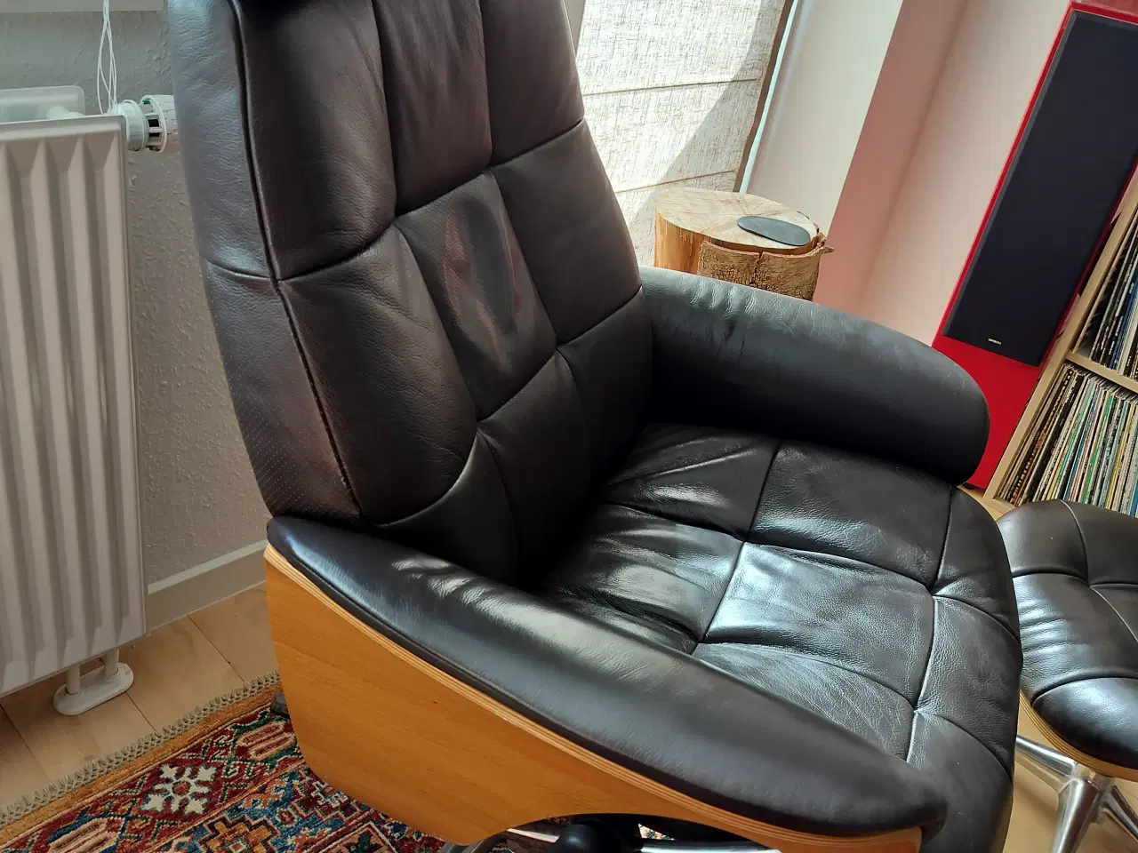 Billede 2 - Læder lænestol 