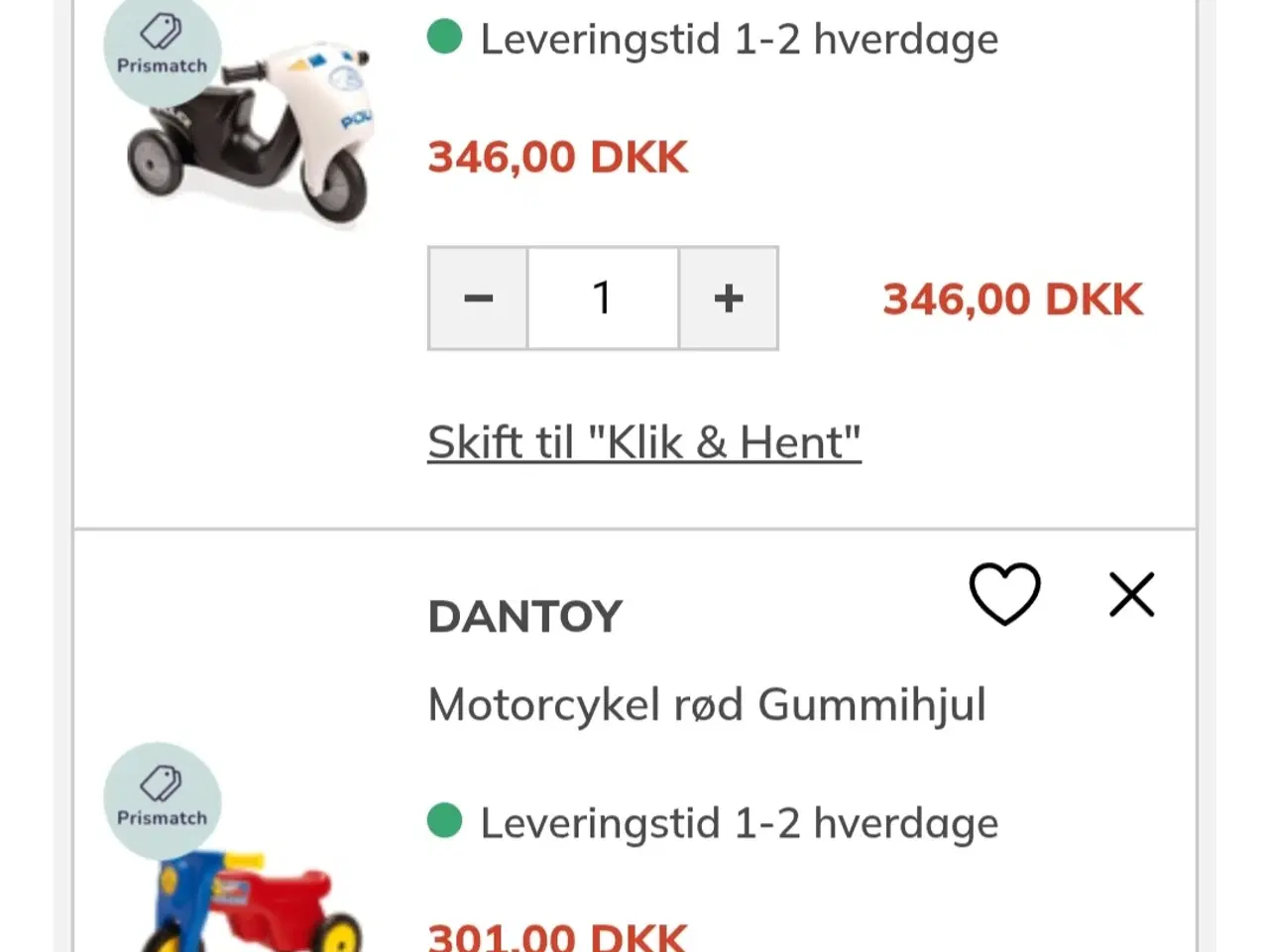 Billede 4 - Dantoy scootere