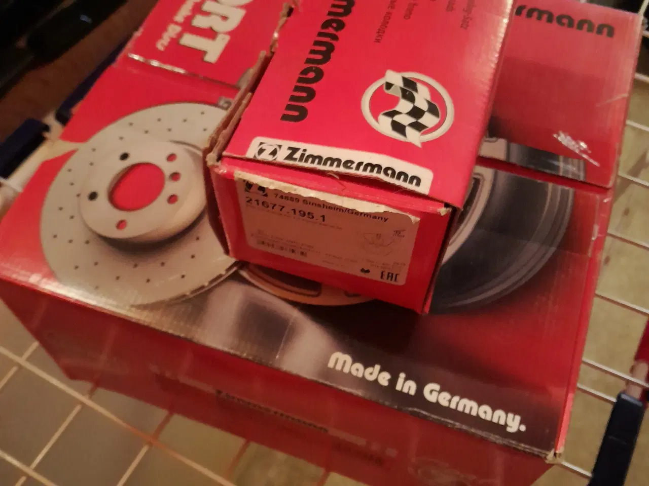 Billede 1 - zimmermann bremseskiver og klodser