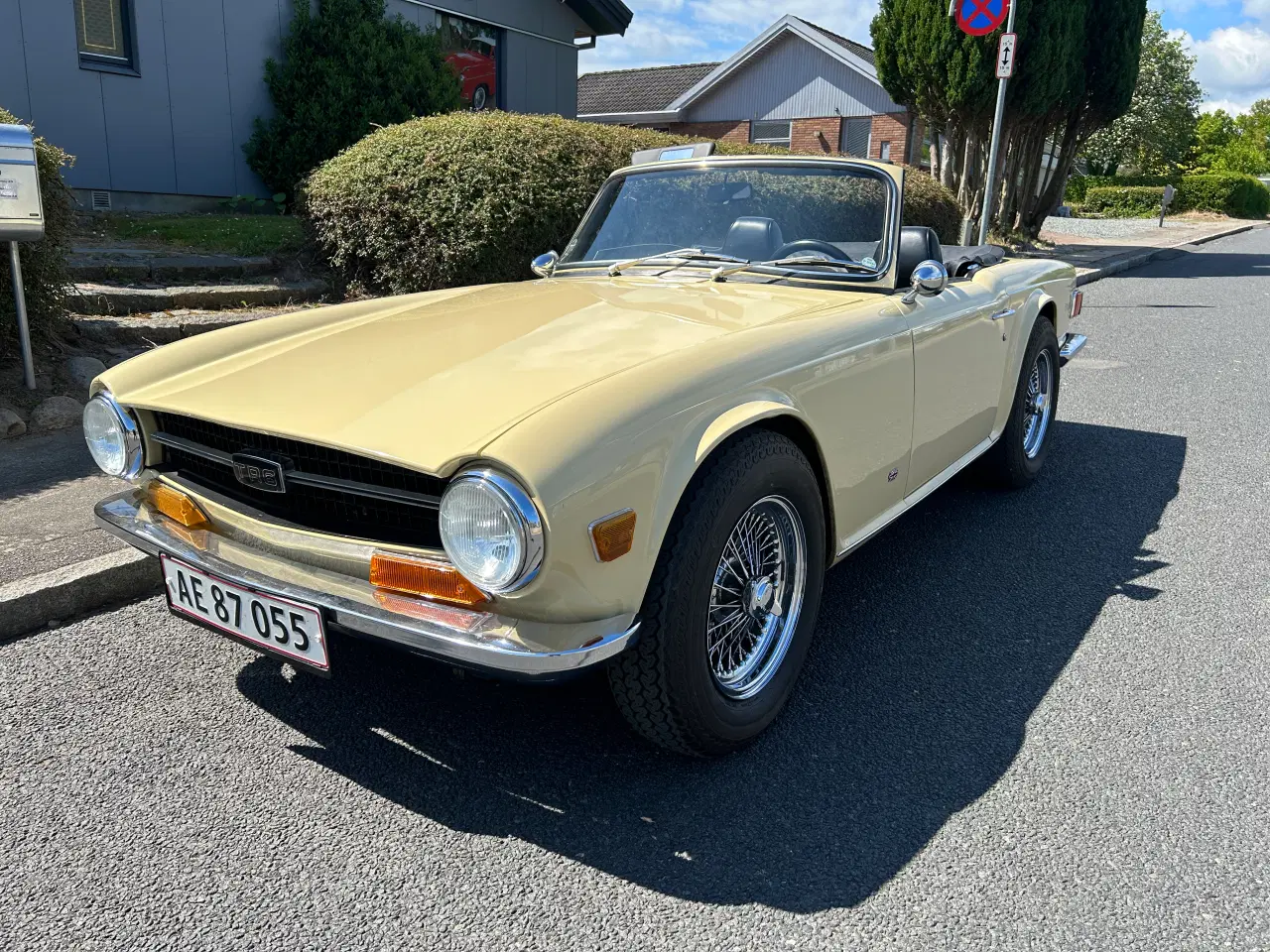 Billede 2 - Triumph TR 6 årg 1969 i flot stand