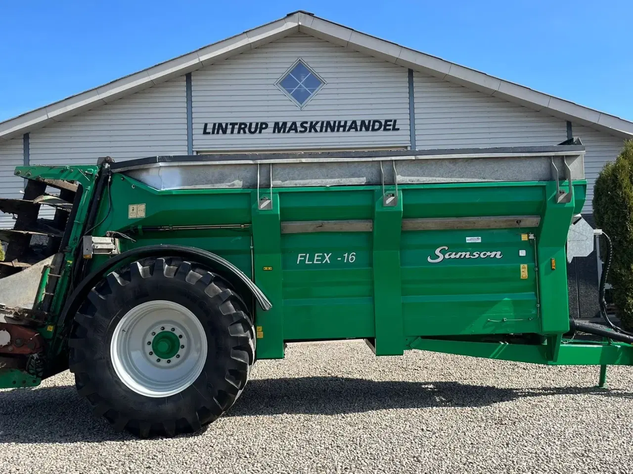 Billede 2 - Samson FLEX 16 Med overbygning, bagklap og de høje 620/75R34 hjul