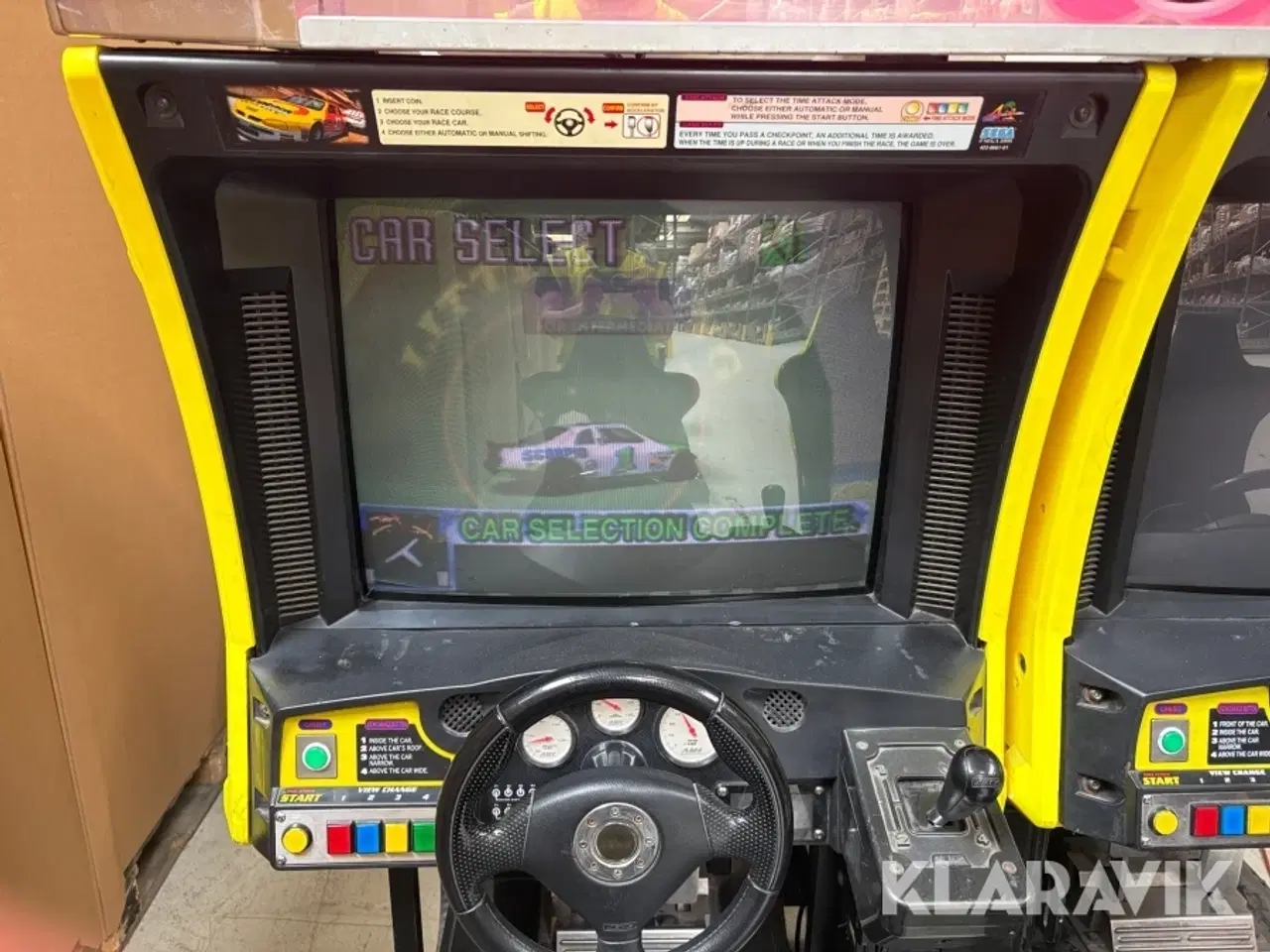 Billede 7 - Spillemaskiner Sega Daytona 2 Twin / Sega Rally