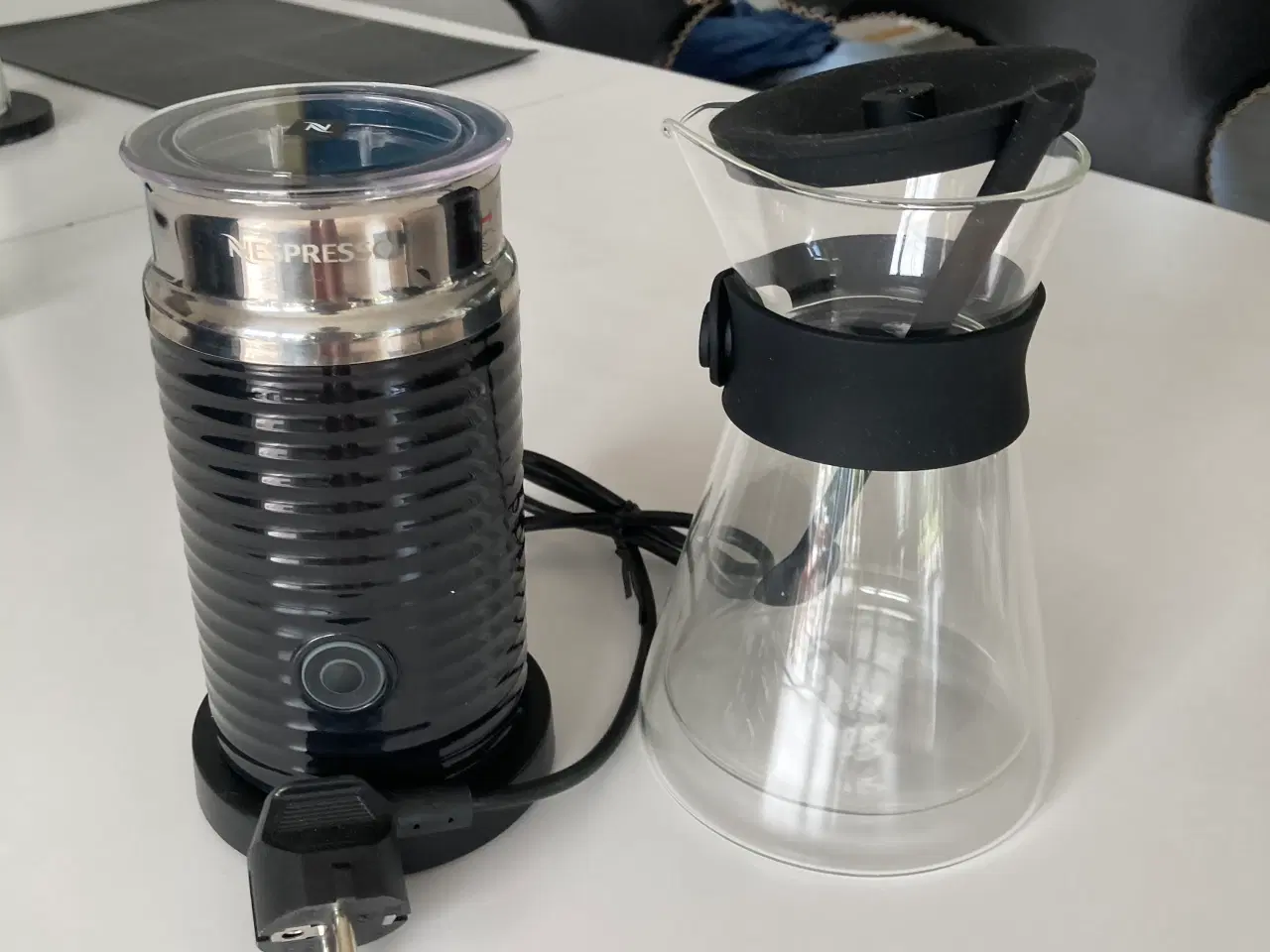 Billede 1 - Nespresso mælkeskummer og kande