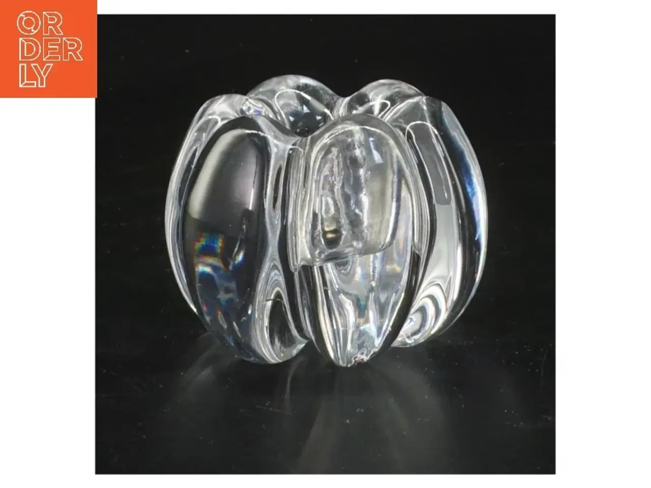Billede 1 - Glas lysestage (str. Ø 7 cm)