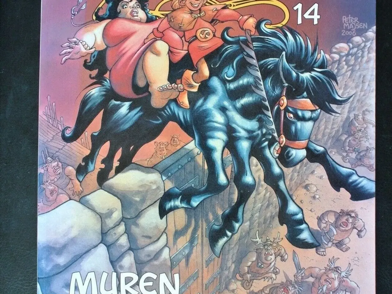 Billede 1 - valhalla 14 - muren, af peter madsen, Tegneserie