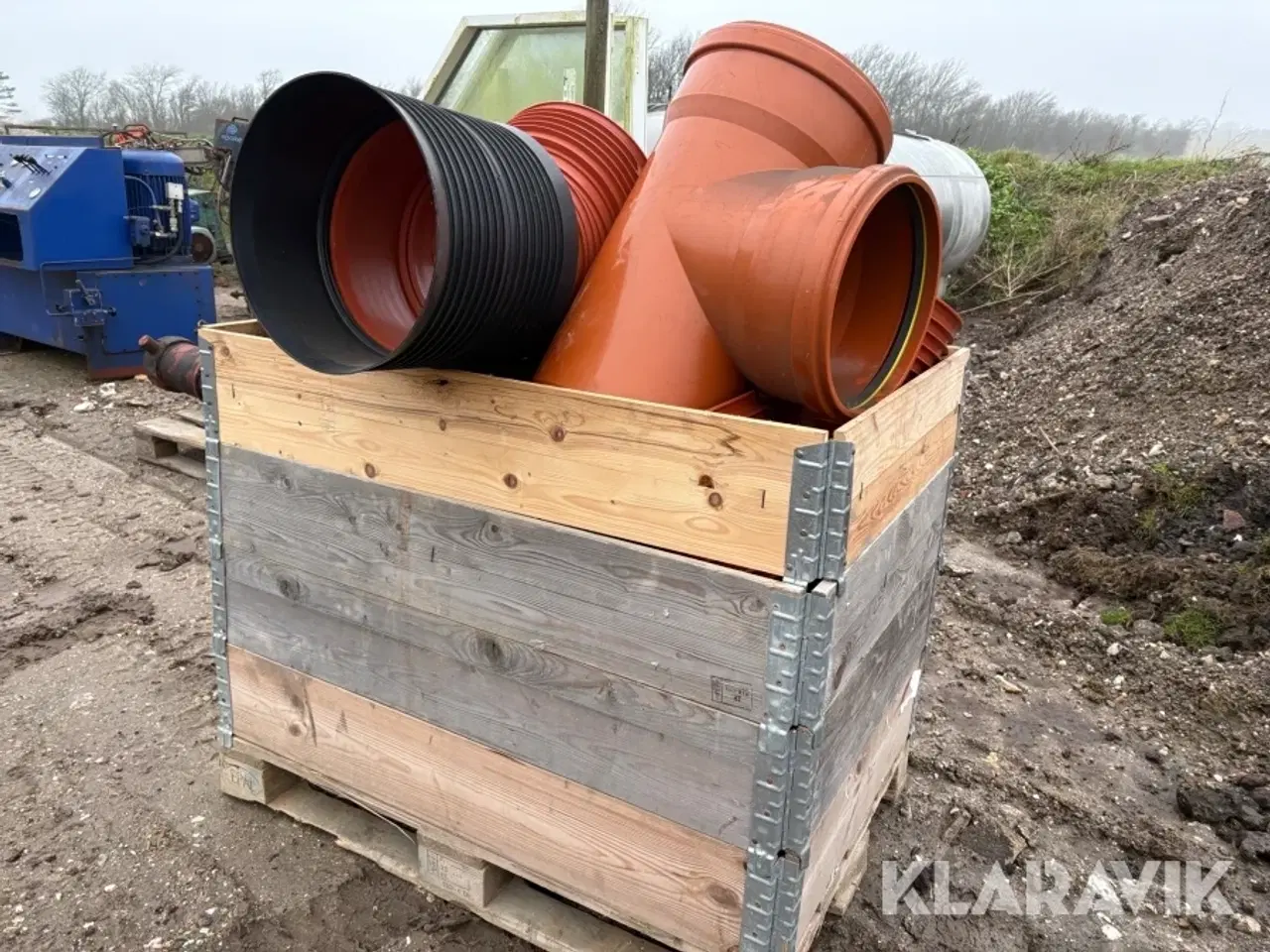 Billede 2 - Forskellige kloarkrør 2 paller