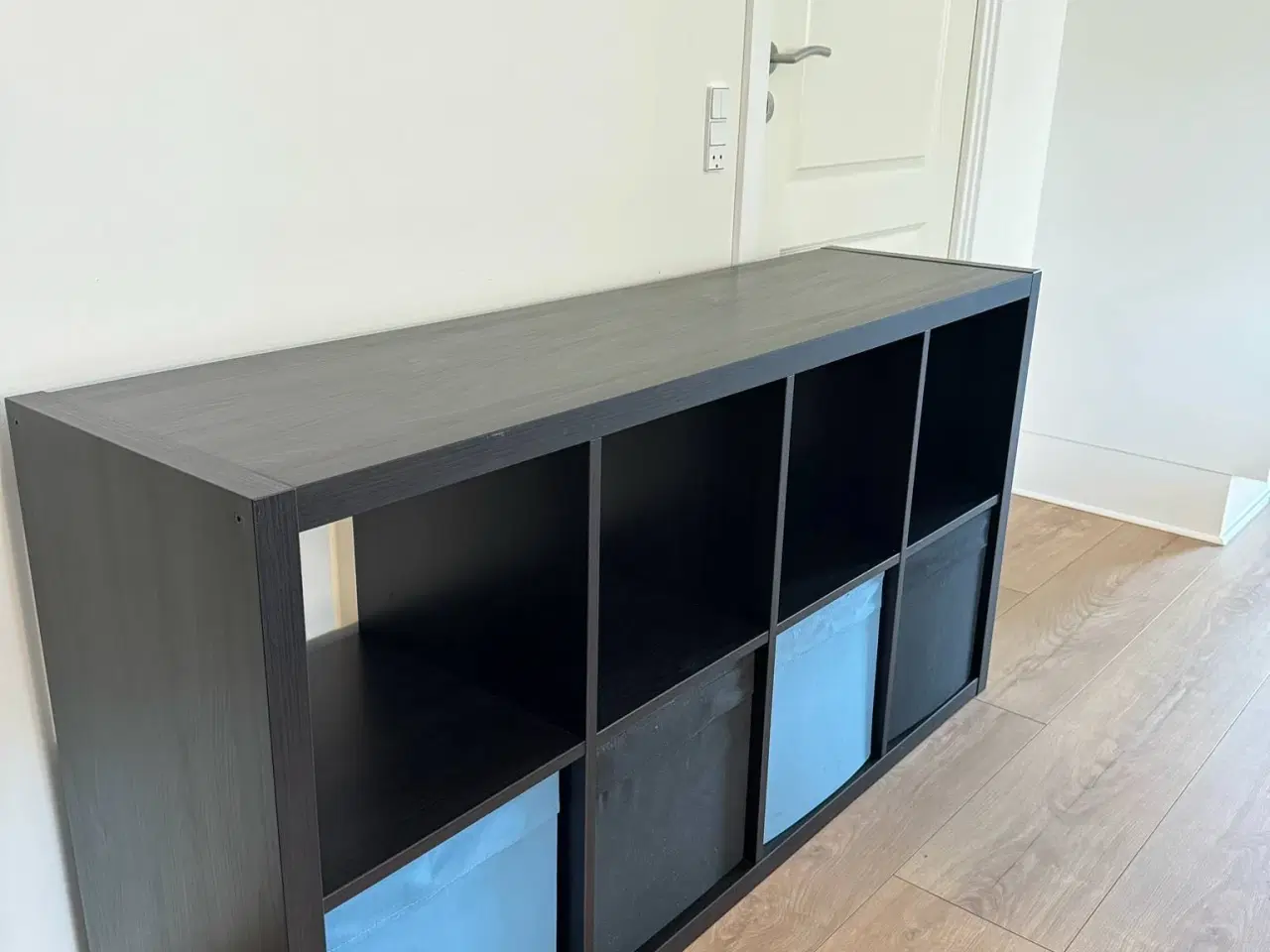 Billede 2 - Sort Ikea reol (Kallax)