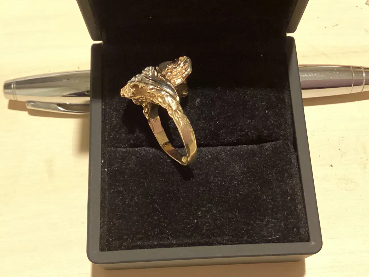 Billede 3 - Gold and diamond ring