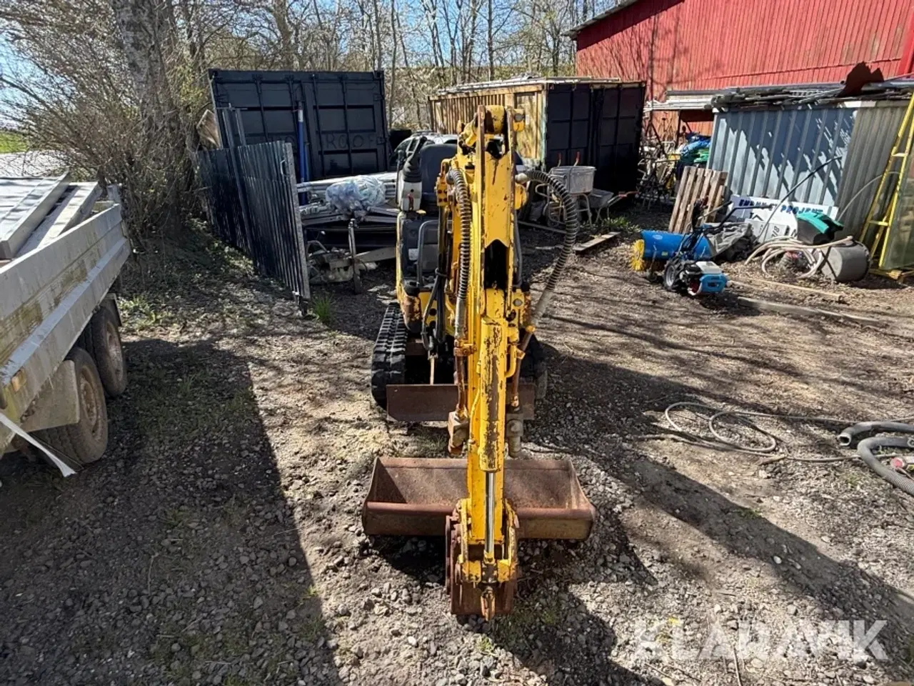 Billede 3 - Minigraver New Holland E9SR - hydraulisk udskydelig undervogn