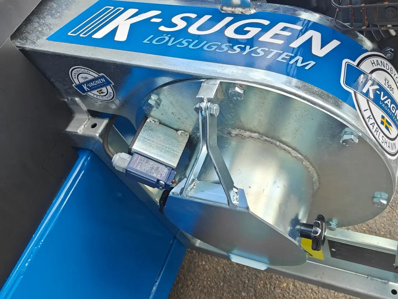 Billede 5 - K-vognen C-LS13-17 Løvsuger til læssemaskiner Til alle typer læssemaskiner