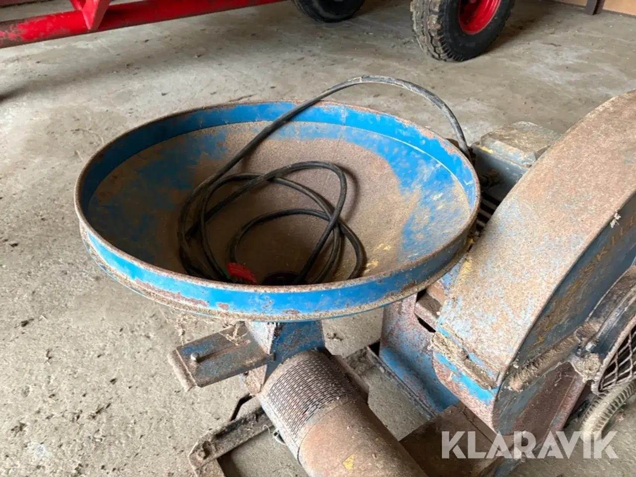 Billede 8 - Kornblæser med indfødning Kongskilde 52DKM