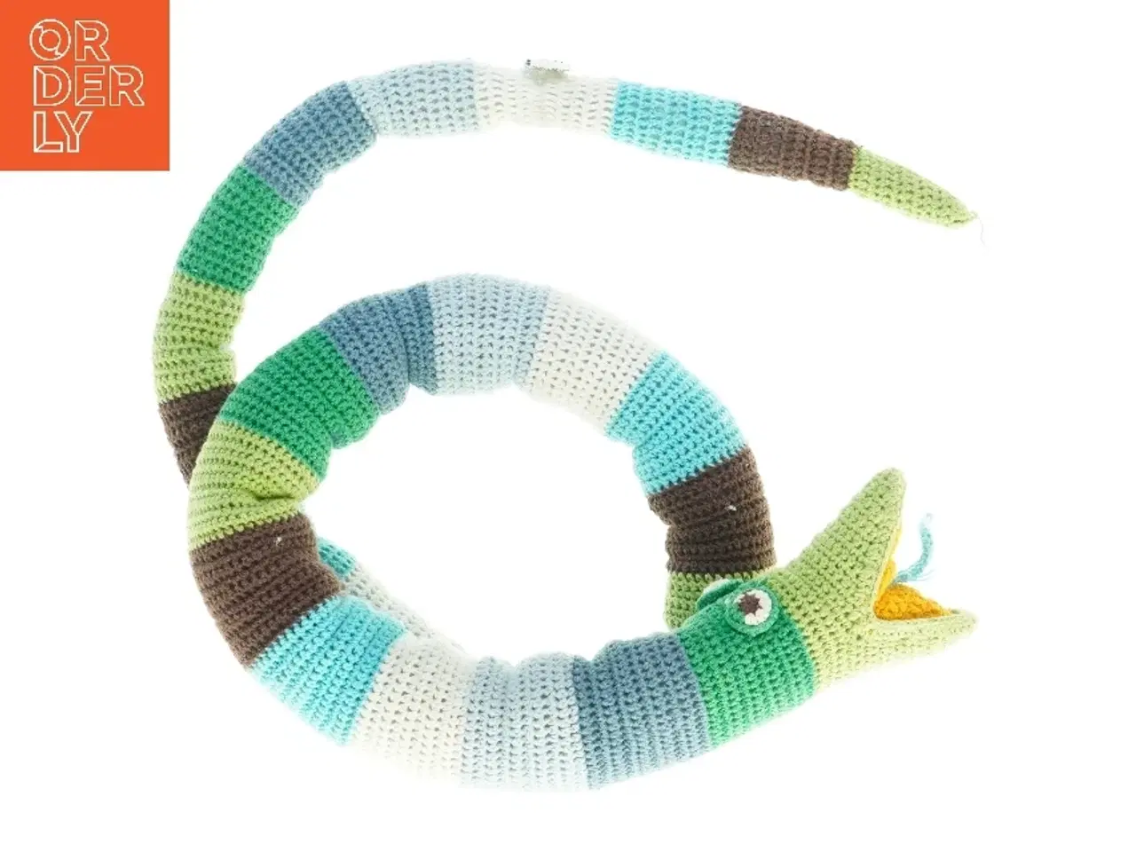 Billede 1 - Hæklet slange fra Smallstuff (str. 170 cm)