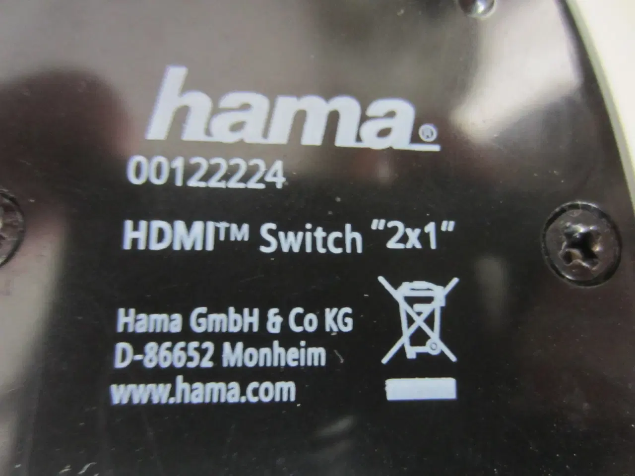 Billede 3 - Hama HDMI Switch ( 2x HDMI ind til 1x HDMI ud )