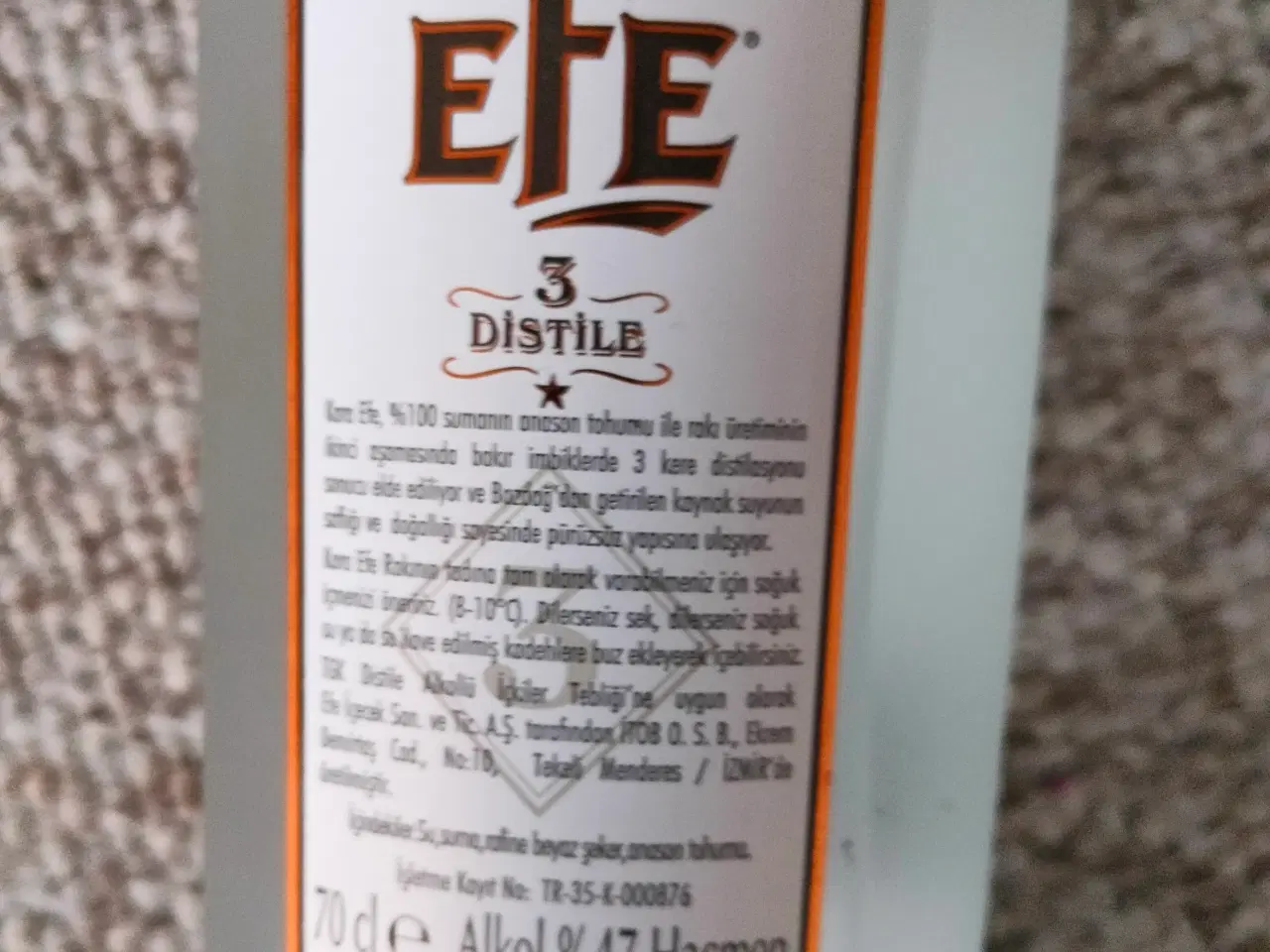 Billede 3 - Ouzo EFE fra Tyrkiet