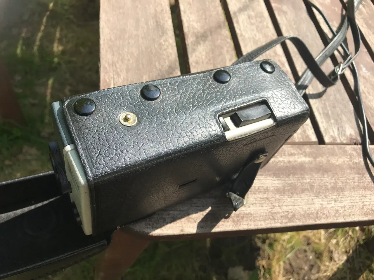 Billede 2 - 8mm KodakFilm Kamera M4 Instamatic med Læder Taske