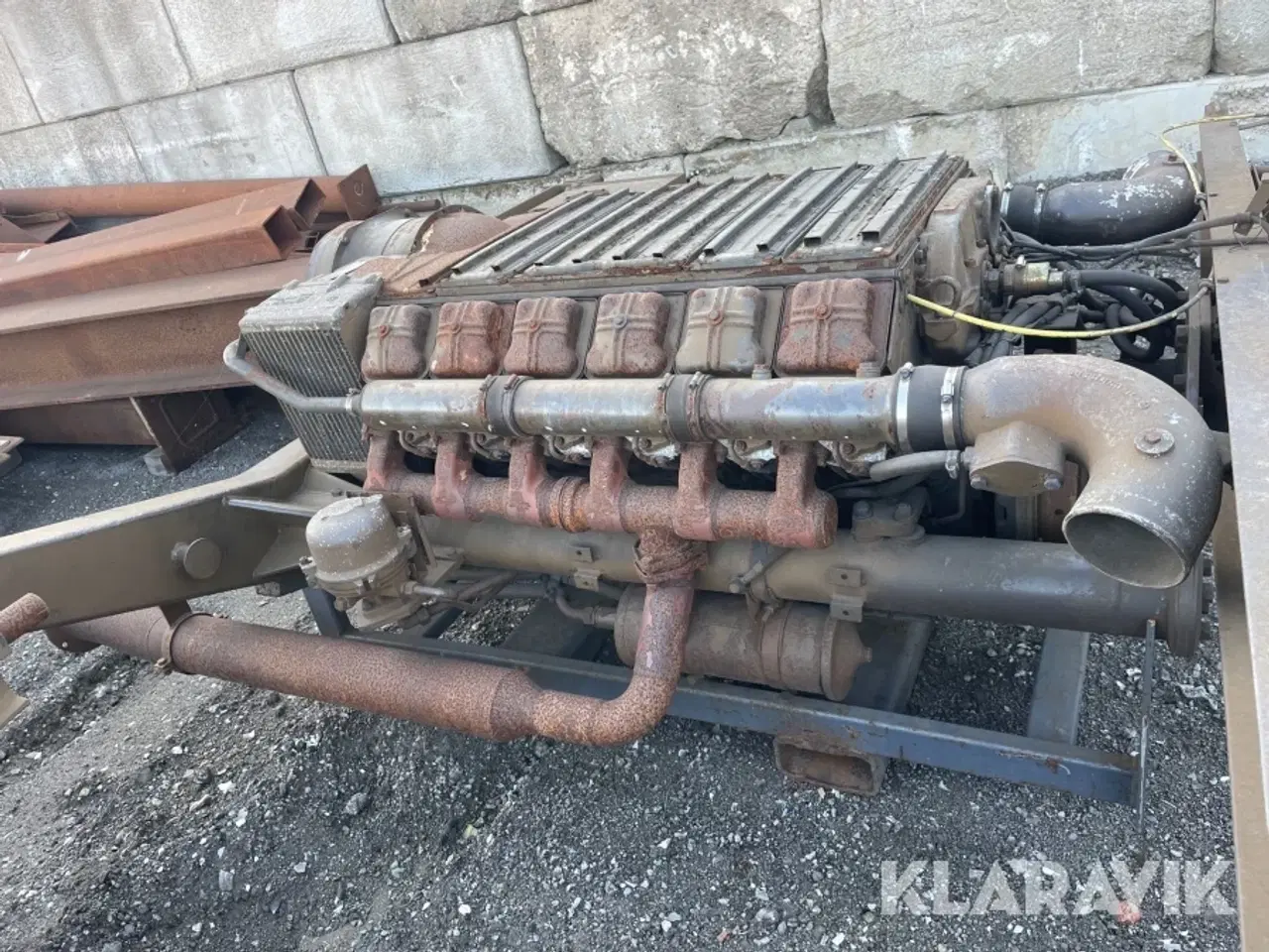 Billede 4 - Tog motor Deutz 12cyllinder