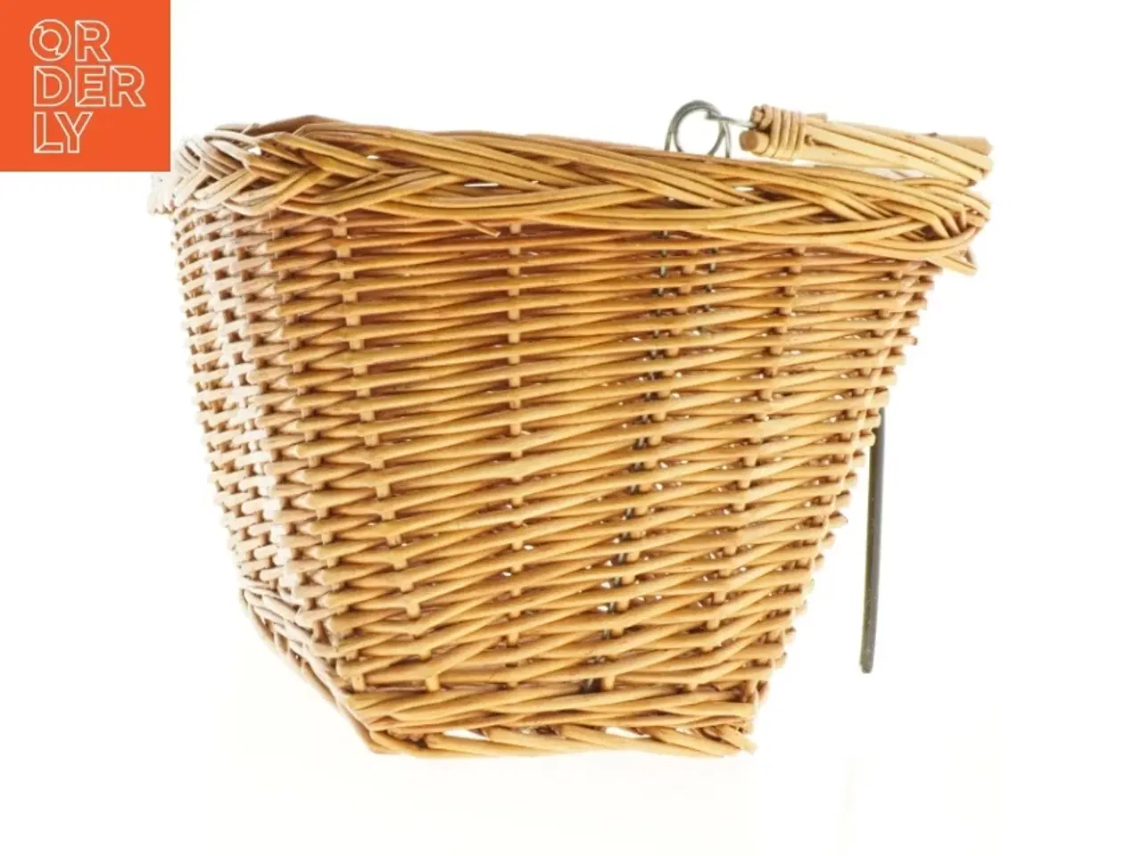 Billede 2 - Flet Cykelkurv med Håndtag (str. 40x25x30 cm)
