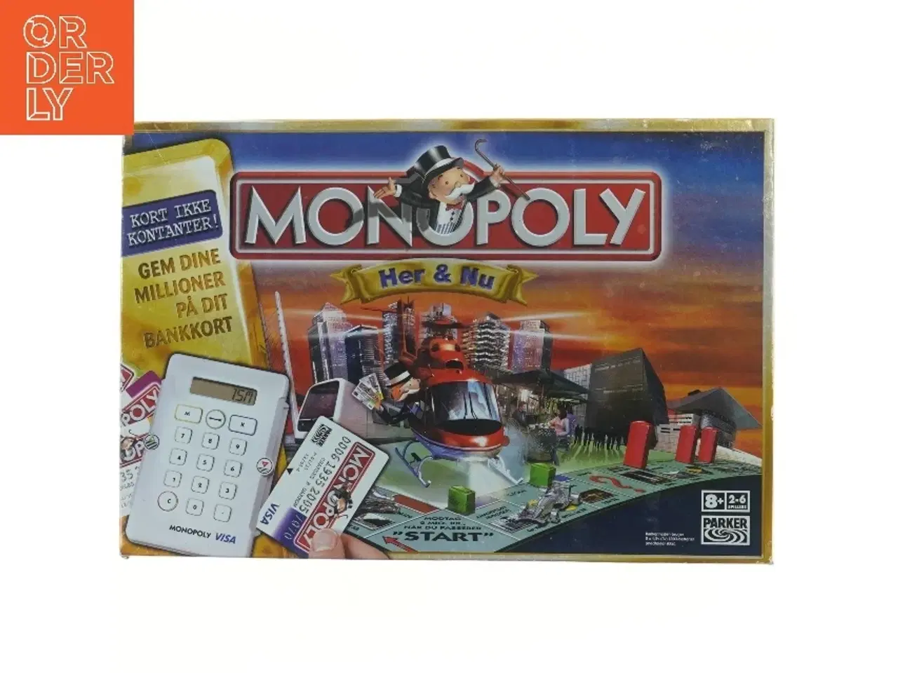 Billede 1 - Monopoly Her & Nu brætspil (str. 40x27 cm)