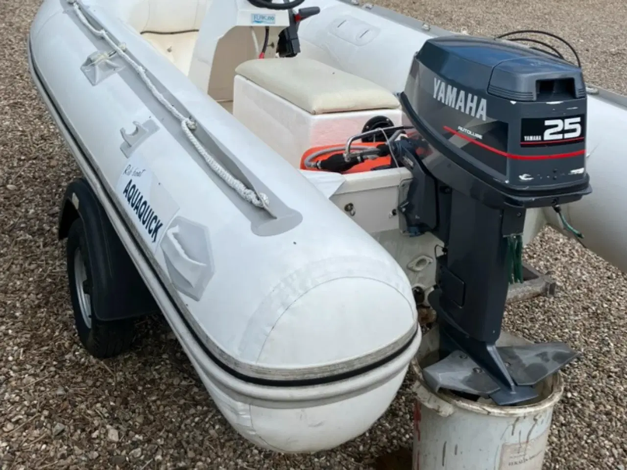Billede 2 - Aquarib Jockey 330 – 10 fod RIB med Yamaha 25 hk m