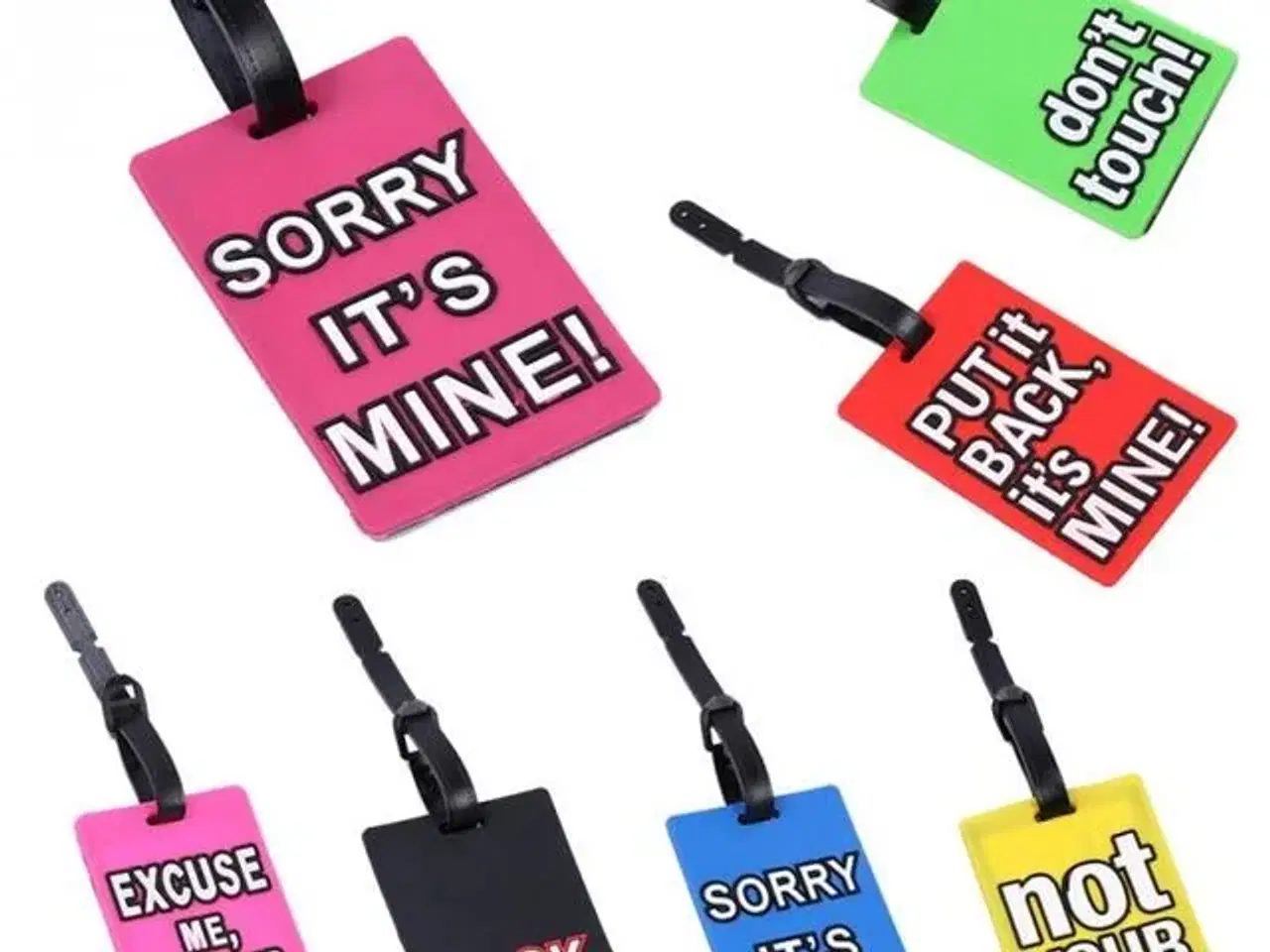 Billede 2 - Kuffertmærker - Find hurtigt din baggage