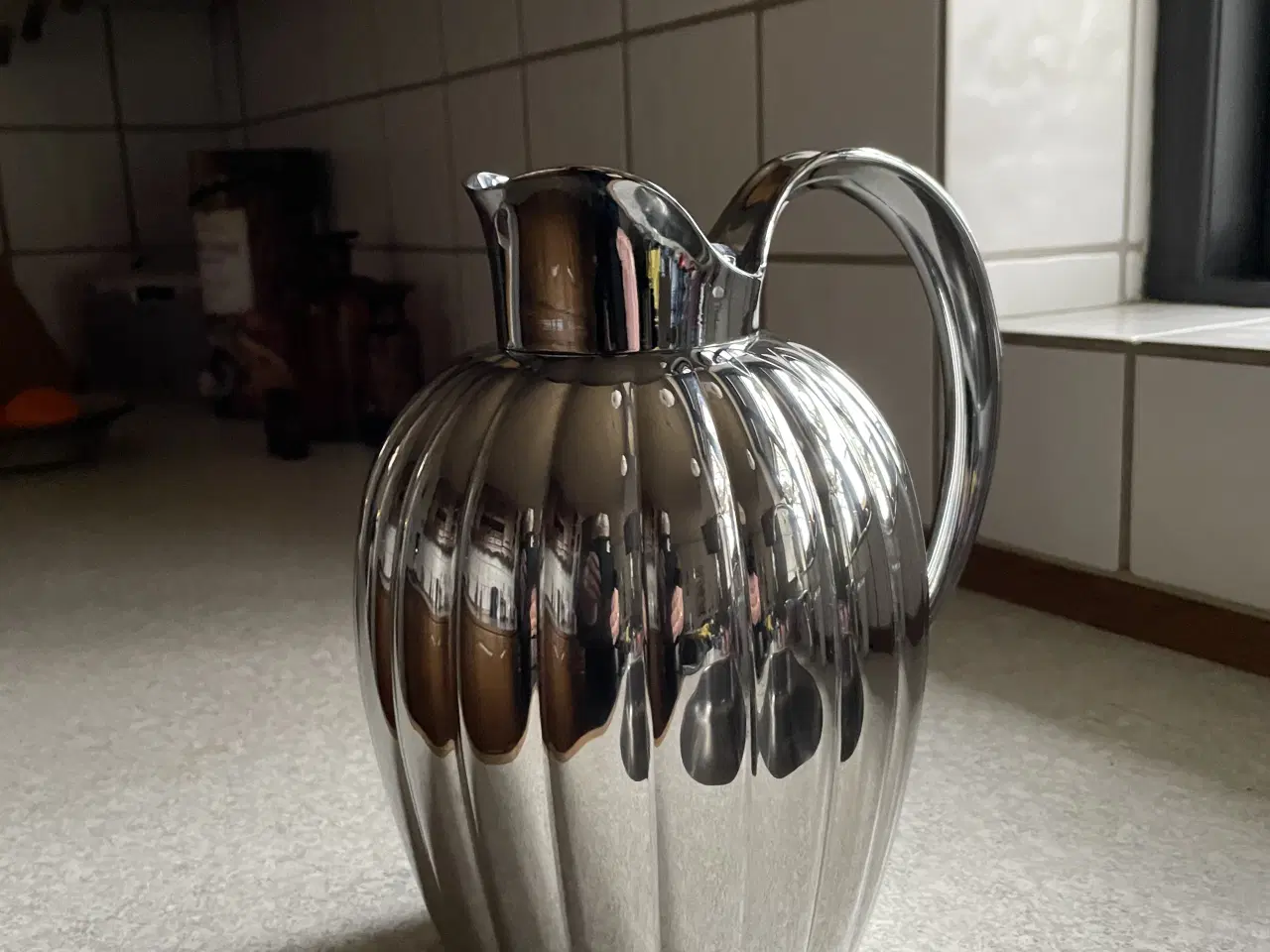 Billede 2 - Georg Jensen Bernadotte termokande 1 L