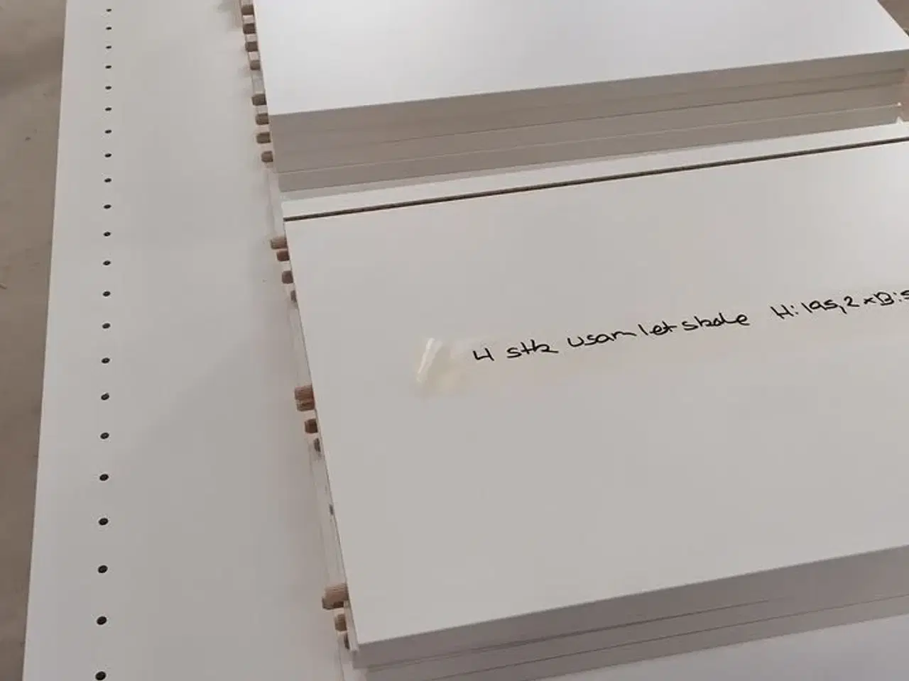 Billede 11 - 4 stk. usamlet højskabe H: 195,2 x B: 50 x D: 32,0