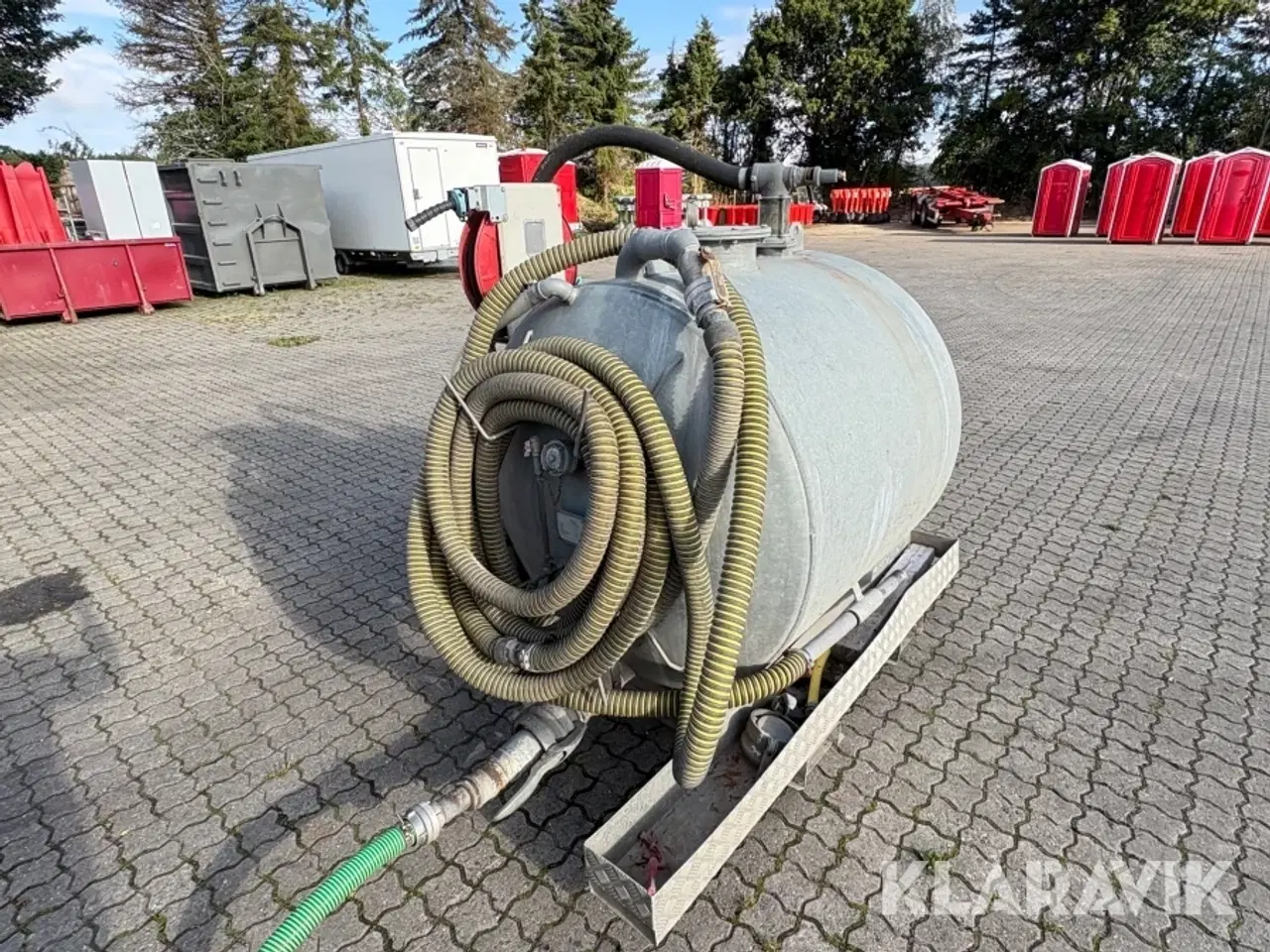 Billede 7 - Mobil slamsuger Global 1400 liters