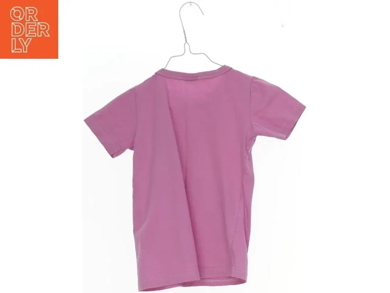 Billede 2 - Lyserød T-shirt med smiley-motiver (str. 116)