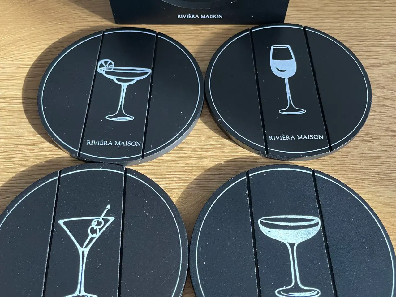 Billede 3 - Riviera Maison Happy Hour Coasters 4 stk
