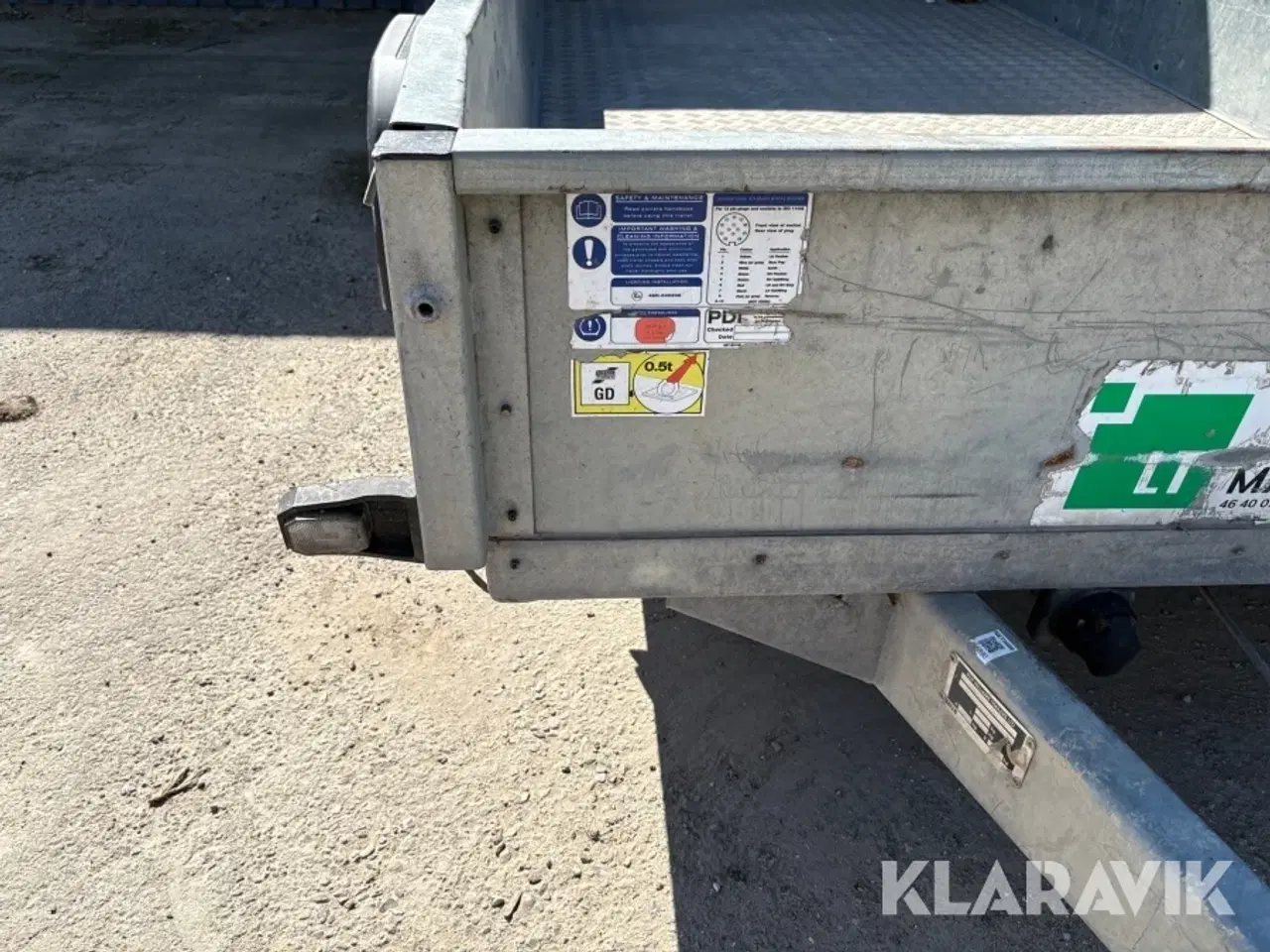 Billede 6 - Maskintrailer Ifor Williams GD 105