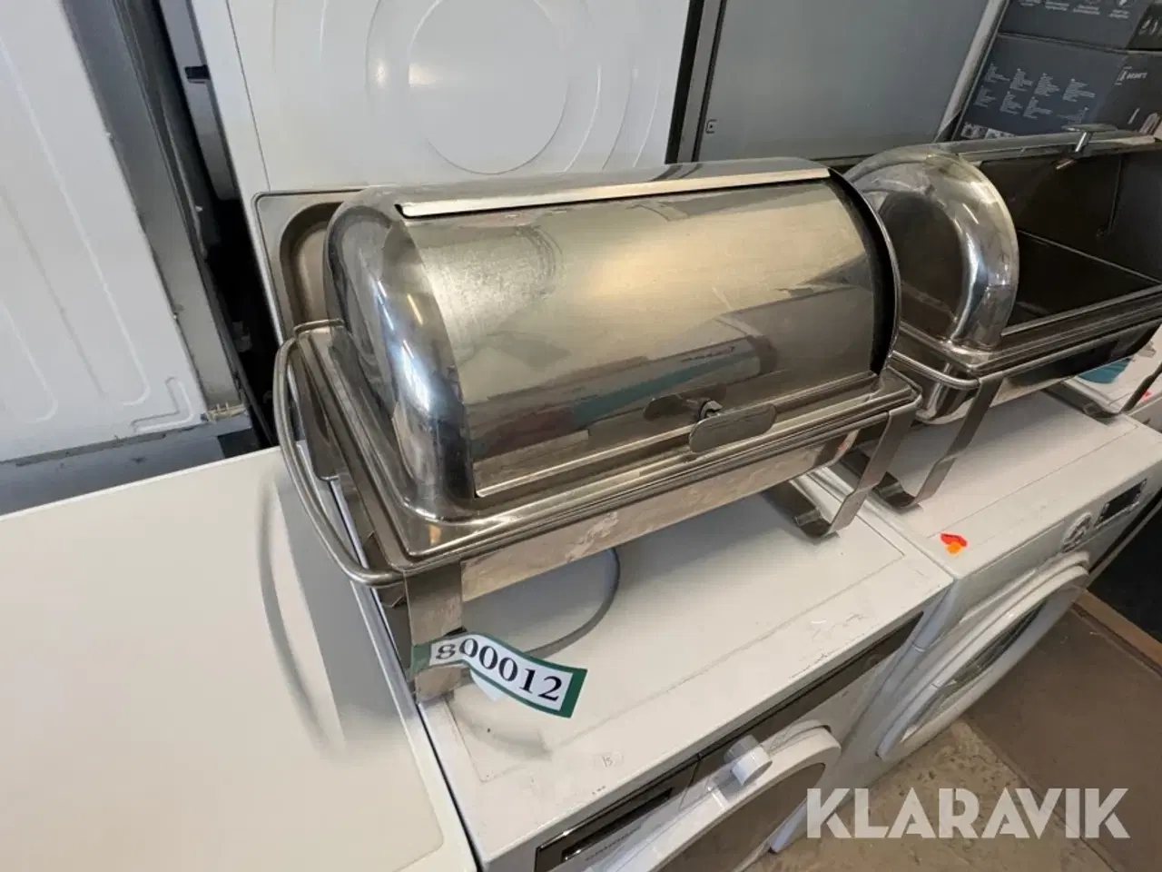 Billede 5 - Stålbeholdere til opbevaring/varmning APS 2 styk