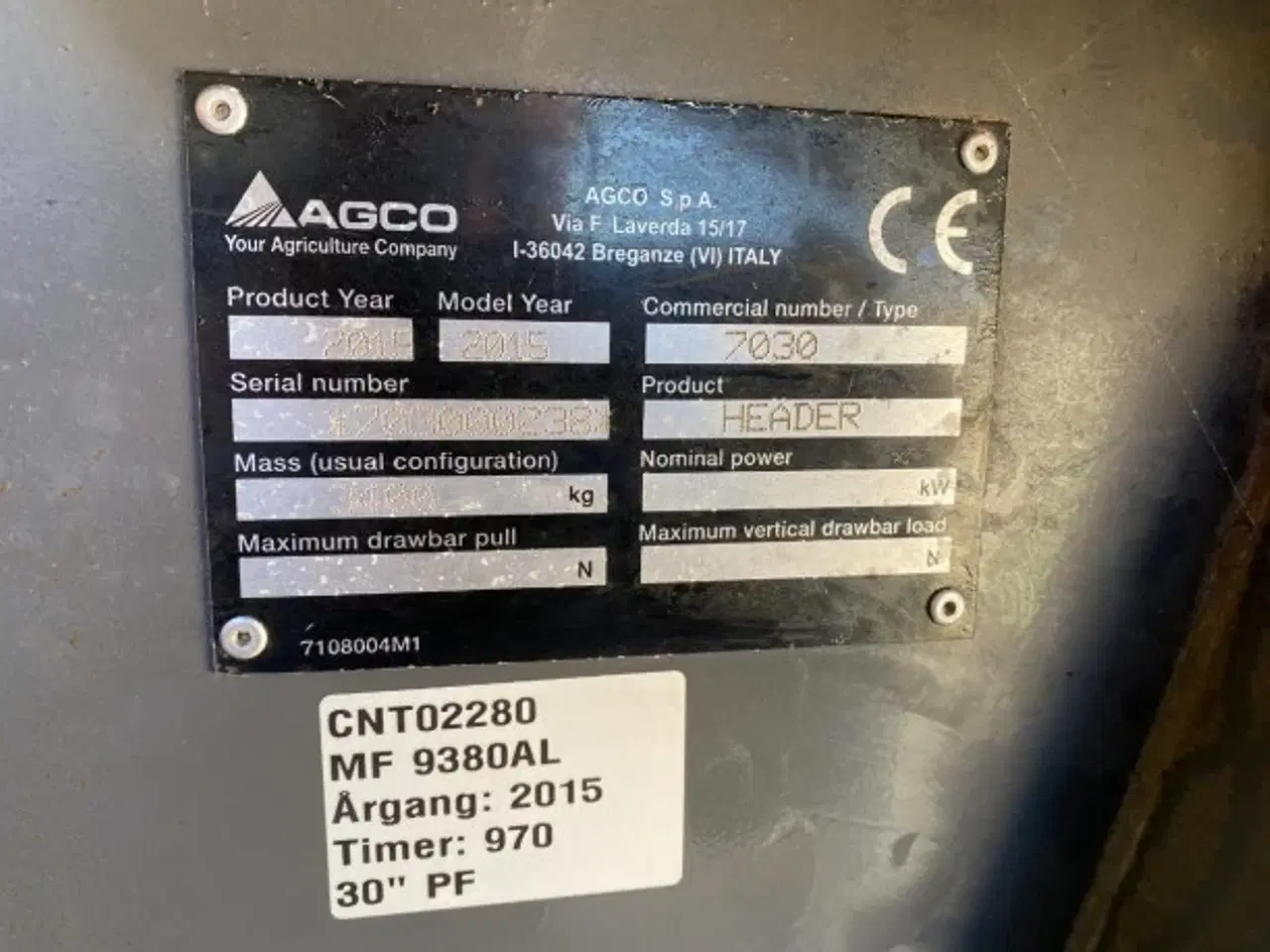 Billede 17 - Massey Ferguson 30" Powerflow