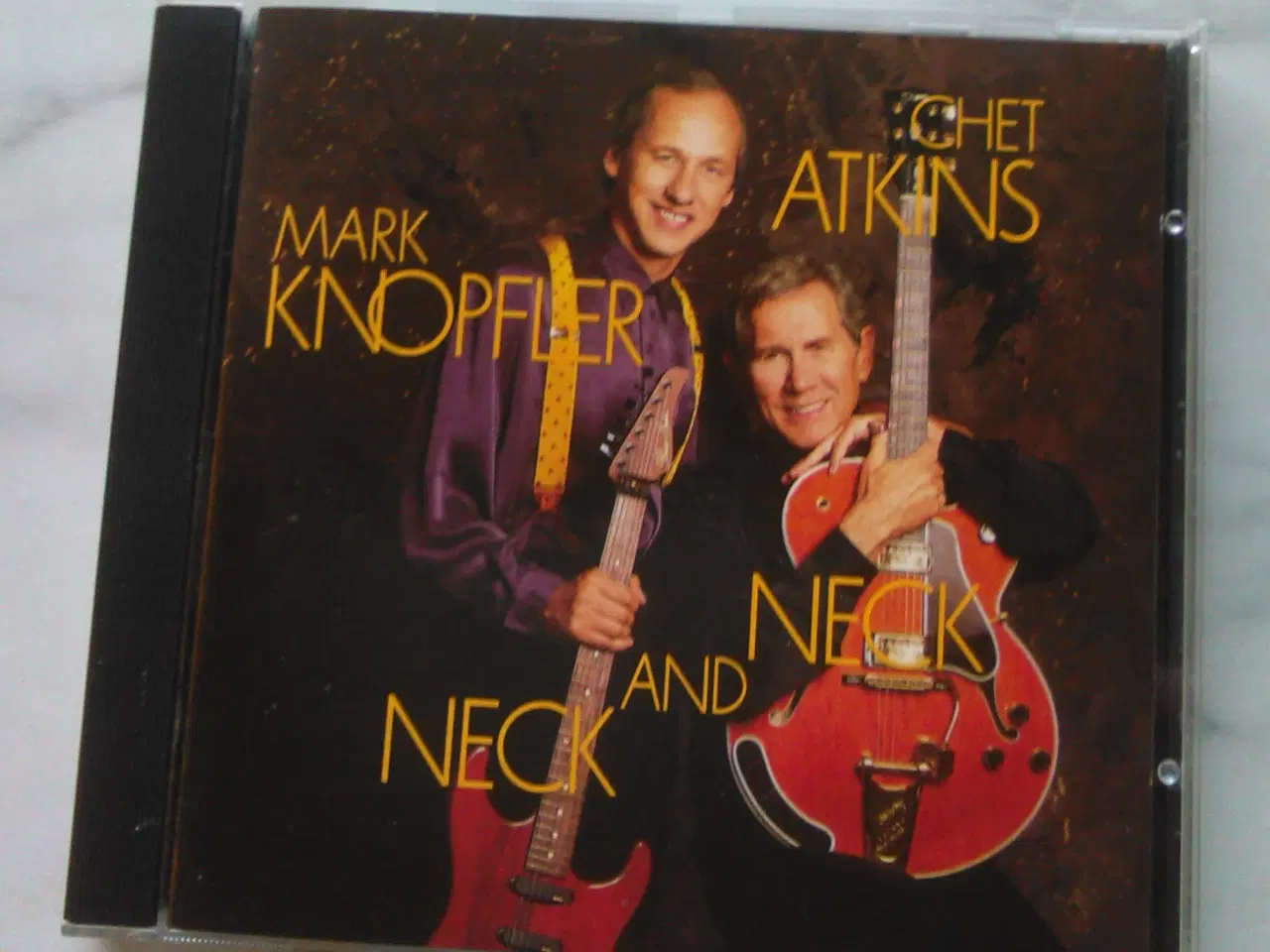 Billede 1 - MARK KNOPFLER & CHET ATKINS: NECK AND NECK (1990