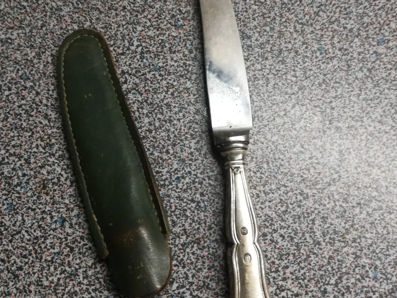 Billede 1 - Raadvad smørekniv i sølv