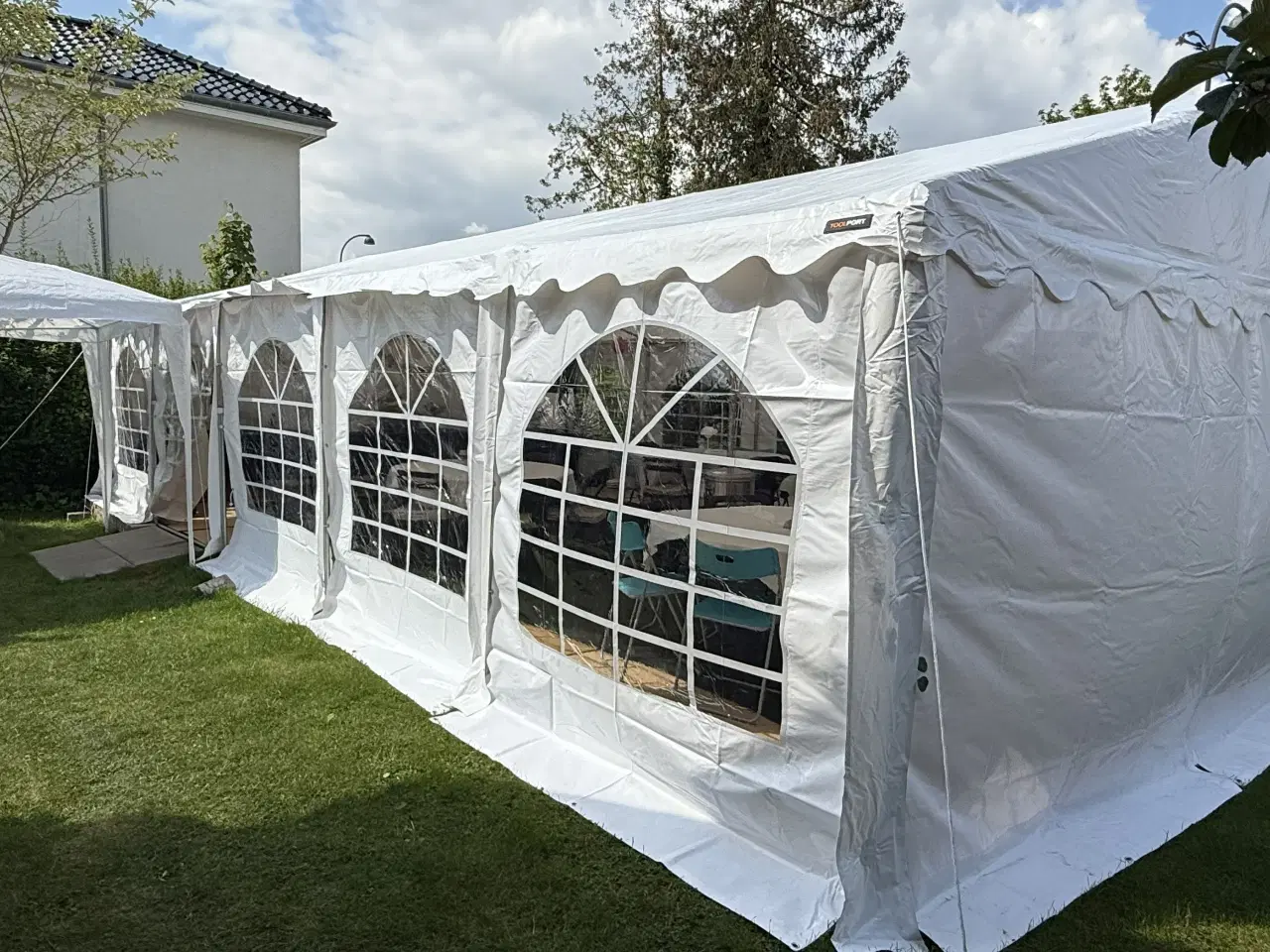 Billede 4 - Partytelt til konfirmation, havefest eller bryllup
