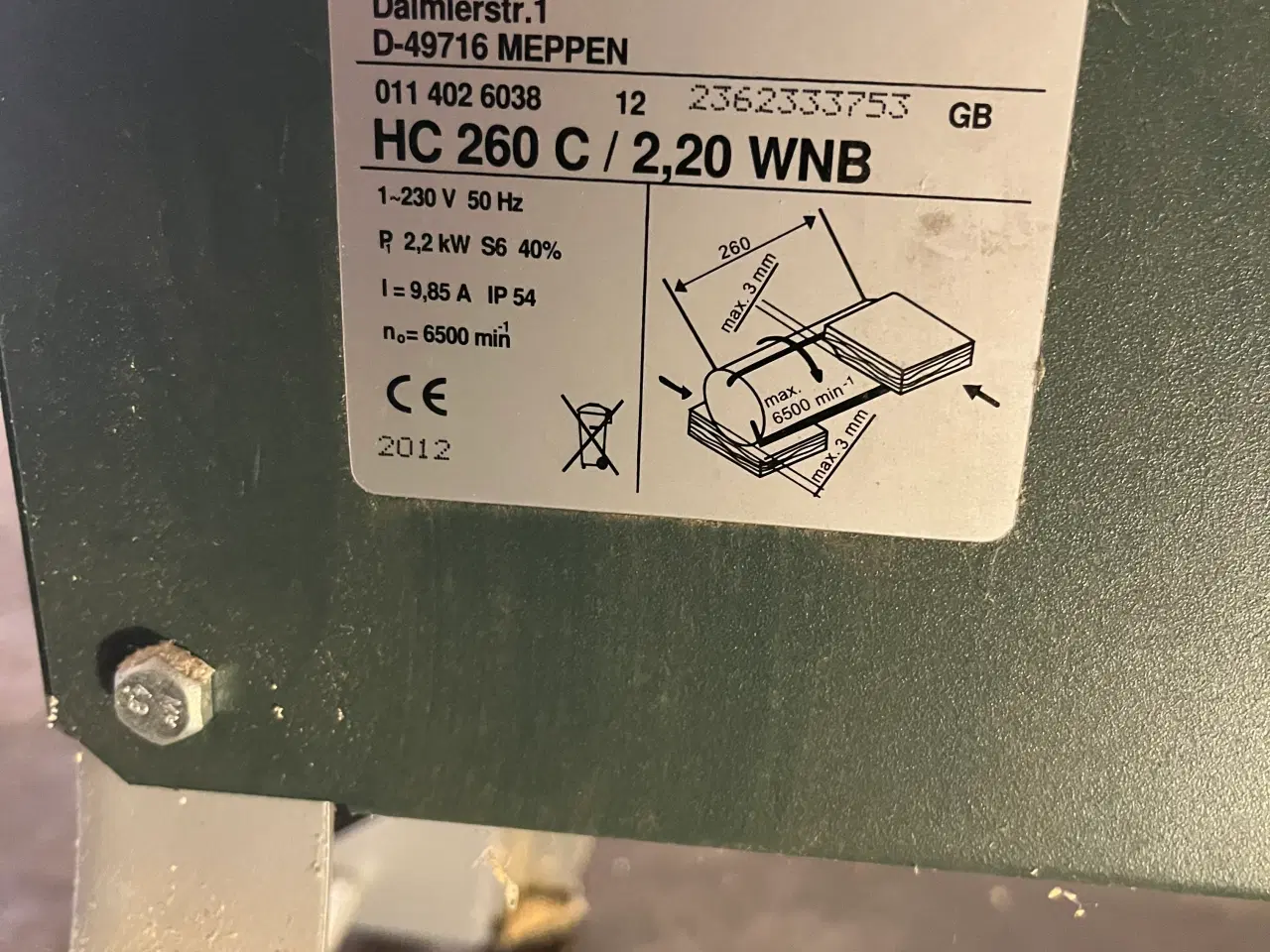 Billede 3 - Afretter / Tykkelseshøvl