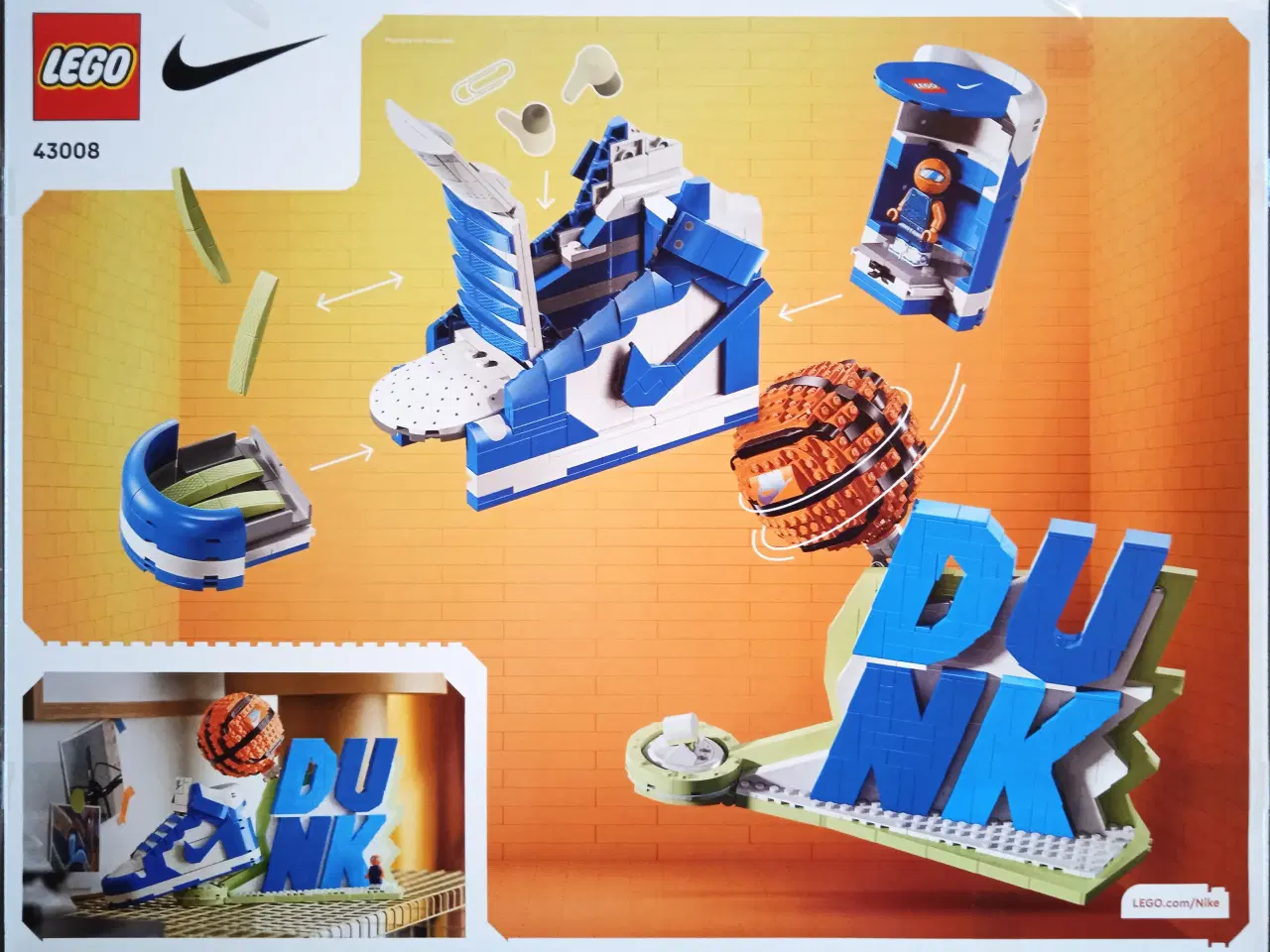 Billede 2 - LEGO Nike Dunk 43008
