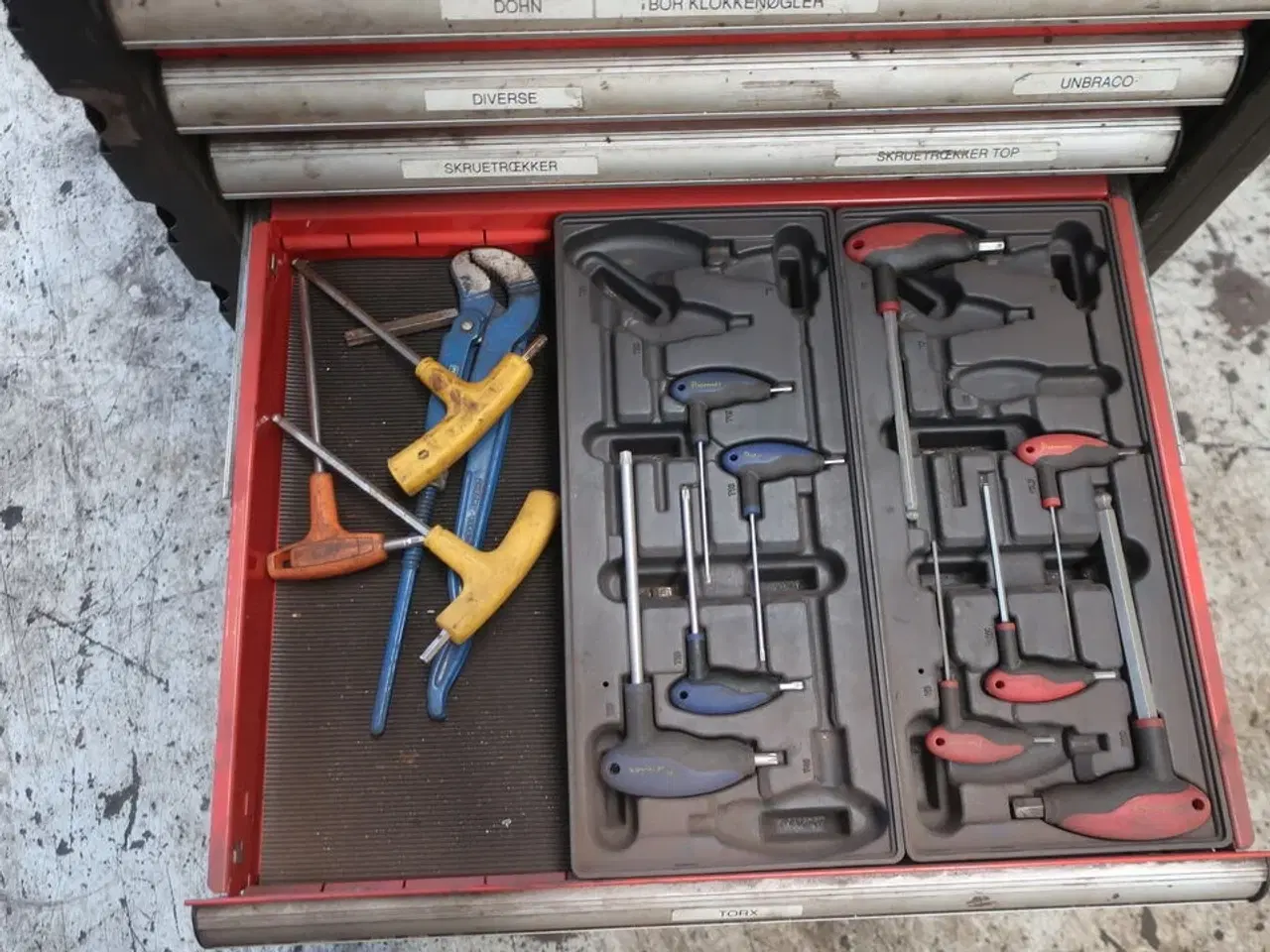Billede 11 - Værktøjsvogn med div. Værktøj