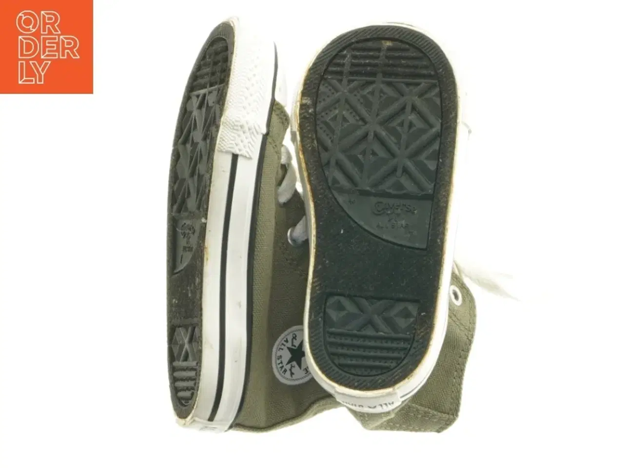 Billede 6 - Brugte grønne Converse All Star lav sneakers fra All Star (str. Og 20)