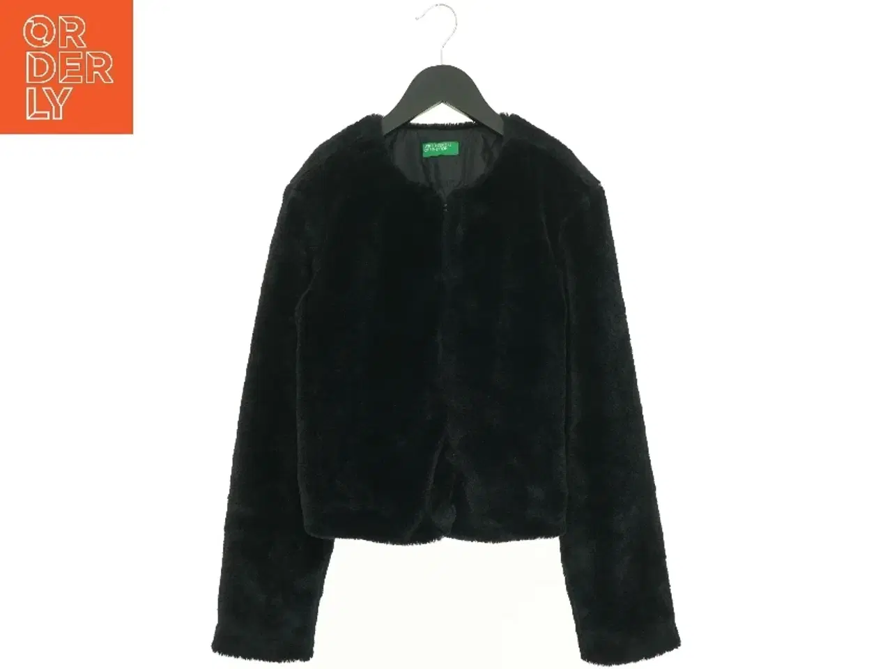 Billede 1 - Pels Fake fur Overgangsjakke fra Benetton (str. 152 cm)