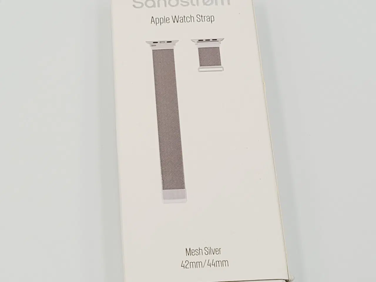 Billede 2 - ⭐️· ⌚️ Sandstrøm Apple Watch Rem - Mesh Sølv 