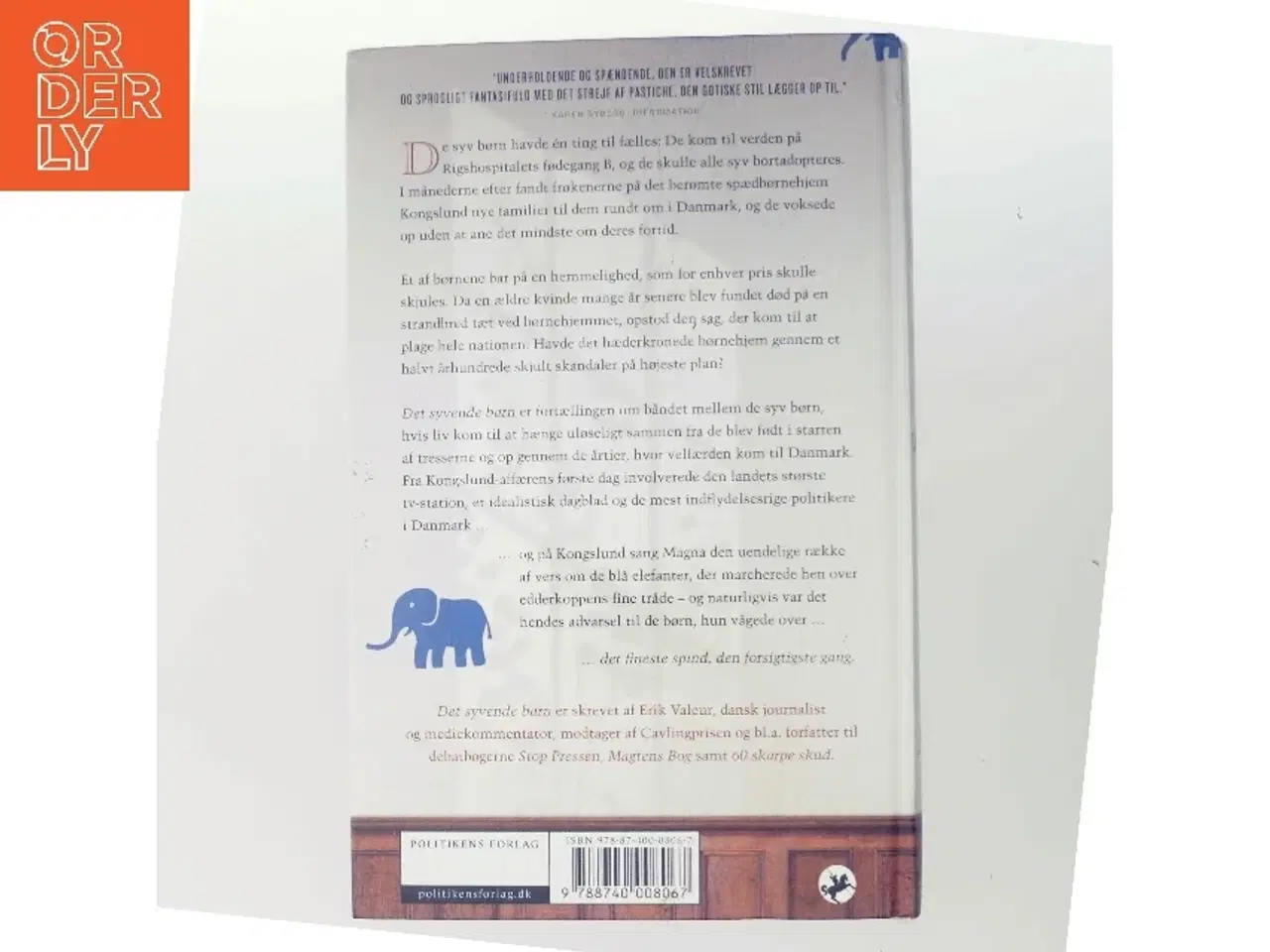 Billede 3 - Det syvende barn af Erik Valeur (Bog)