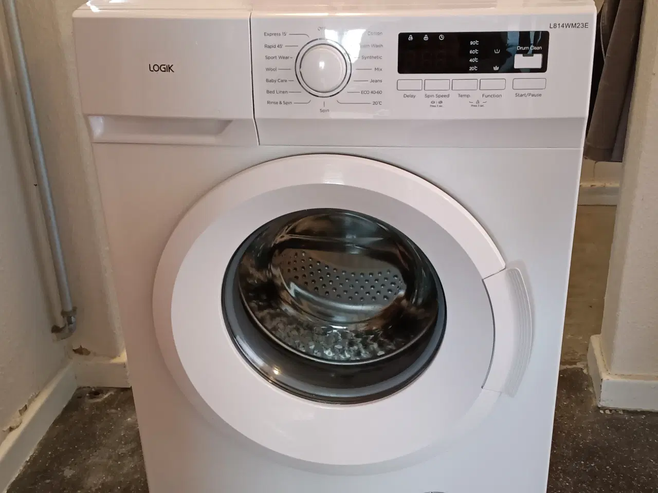 Billede 1 - Logik vaskemaskine L814WM23E (8 kg)