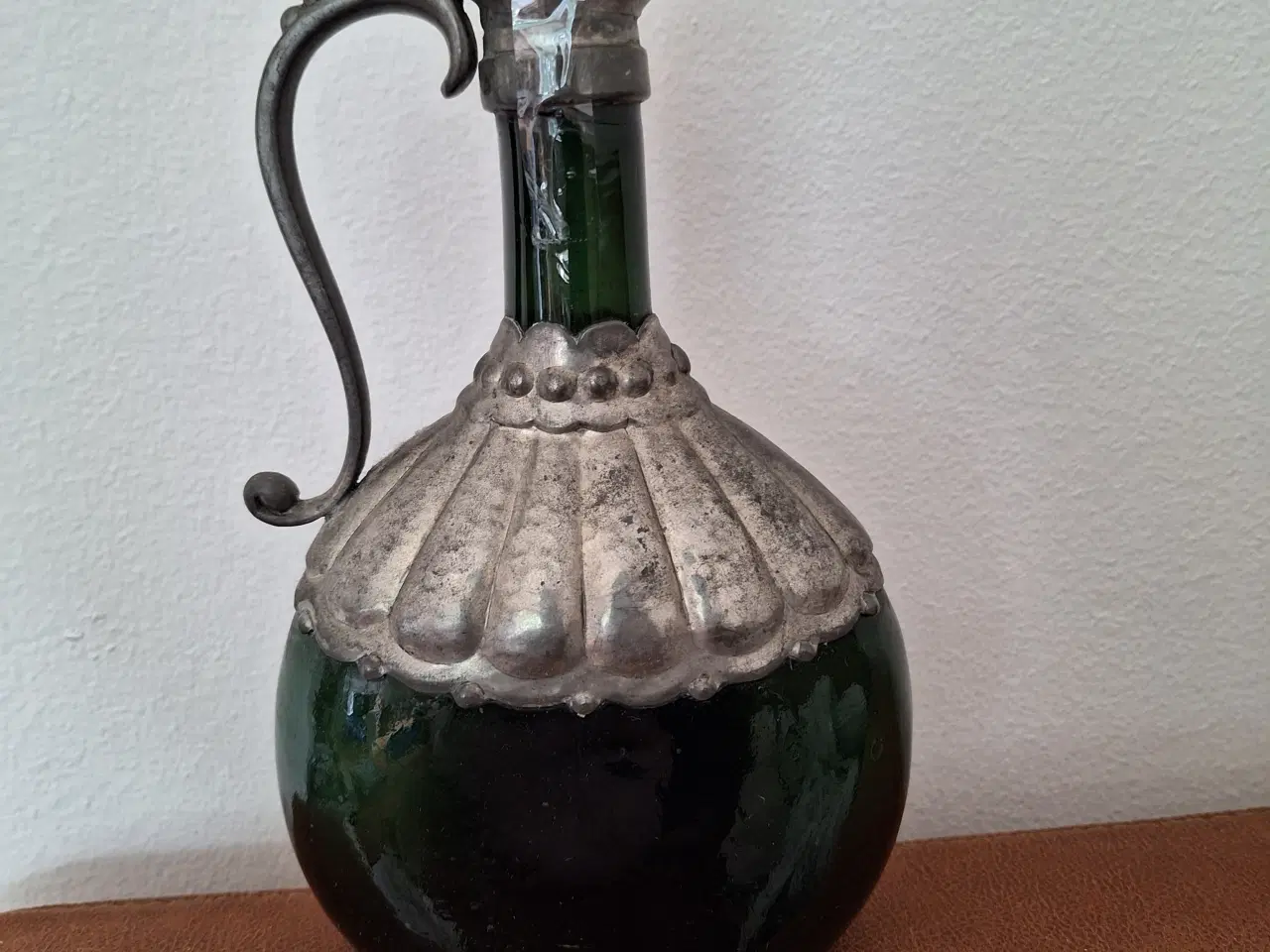 Billede 9 - Antik vin karaffel