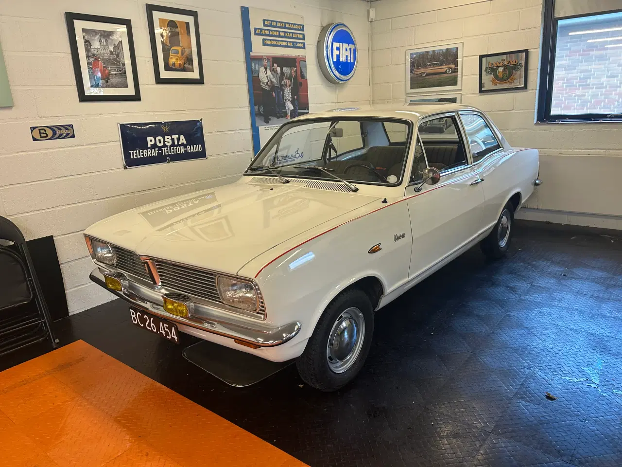 Billede 1 - Vauxhall Viva 1969, original bil sorte plader