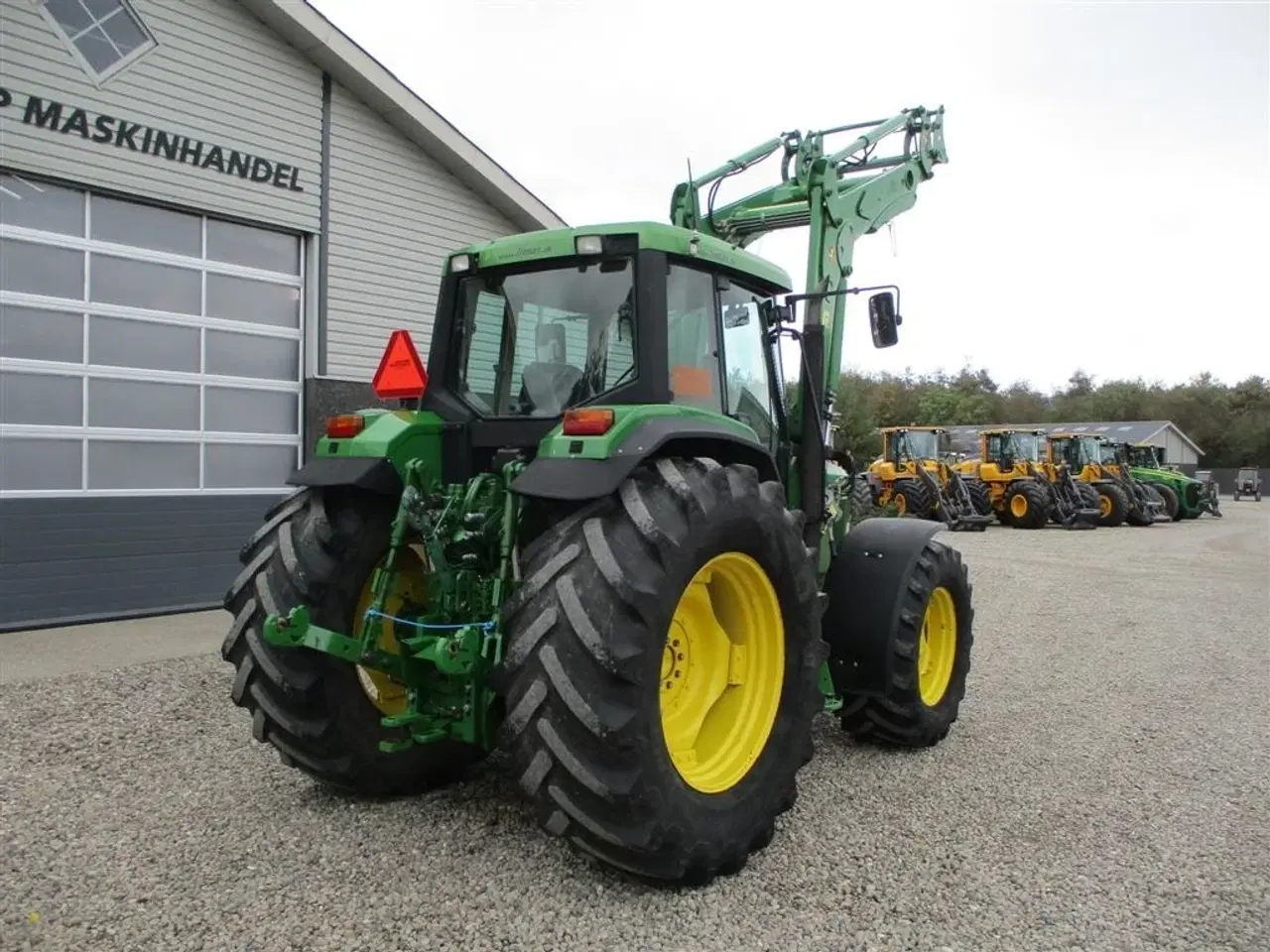 Billede 13 - John Deere 6800 Med vendergear ved rettet og frontlæsser.