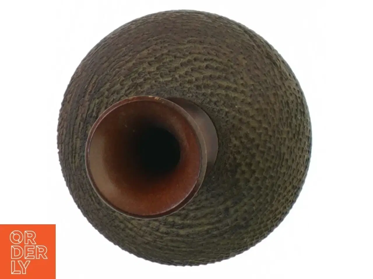 Billede 3 - Vintage Hånddrejet Blackboy Træ Vase fra Piers O&#39;Shea, Albany Australien (str. 10 x 11 cm)