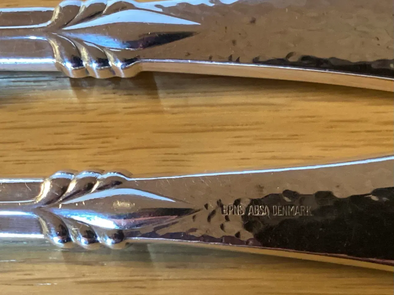 Billede 5 - Sølvplet Knive til bestikket “Freja”, pris pr